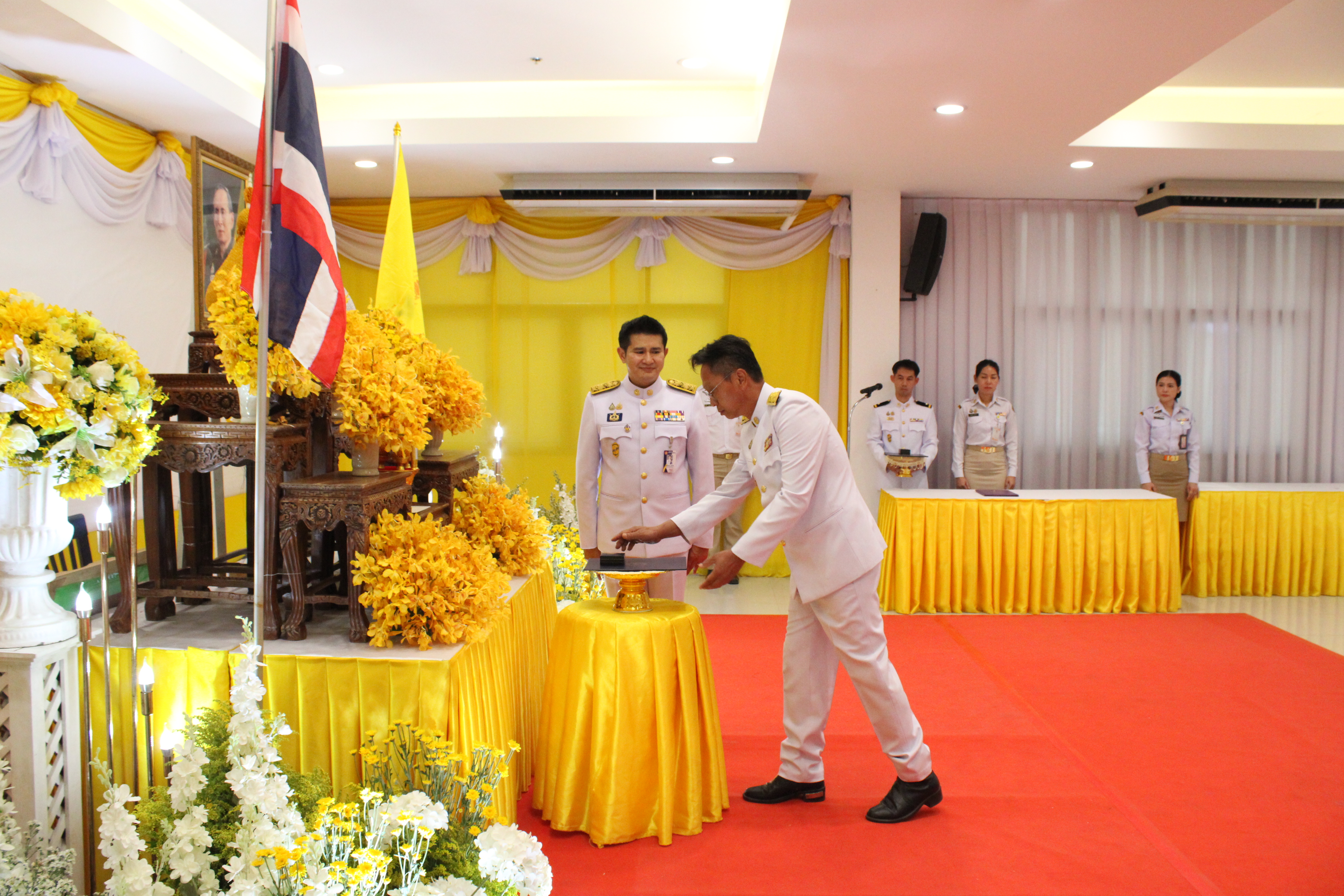 #น่านไม่เนิบ#NAN3FAST พช.น่าน ร่วมพิธีมอบเครื่องหมาย “รักษาดินแดนยิ่งชีพ” แก่ข้าราชการระดับอำนวยการสูง