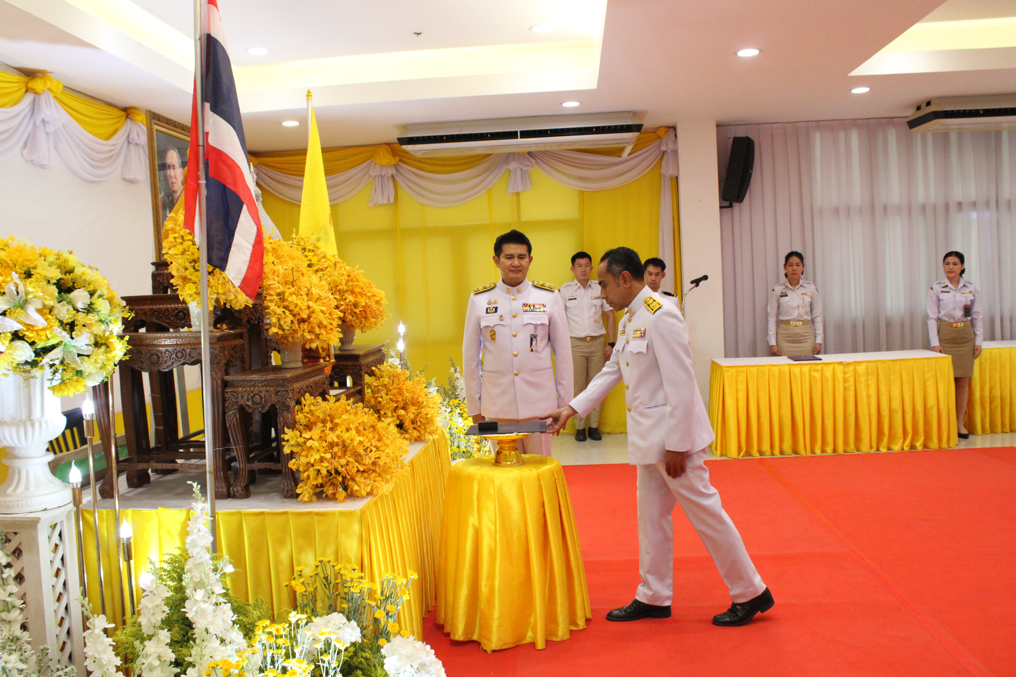 #น่านไม่เนิบ#NAN3FAST พช.น่าน ร่วมพิธีมอบเครื่องหมาย “รักษาดินแดนยิ่งชีพ” แก่ข้าราชการระดับอำนวยการสูง