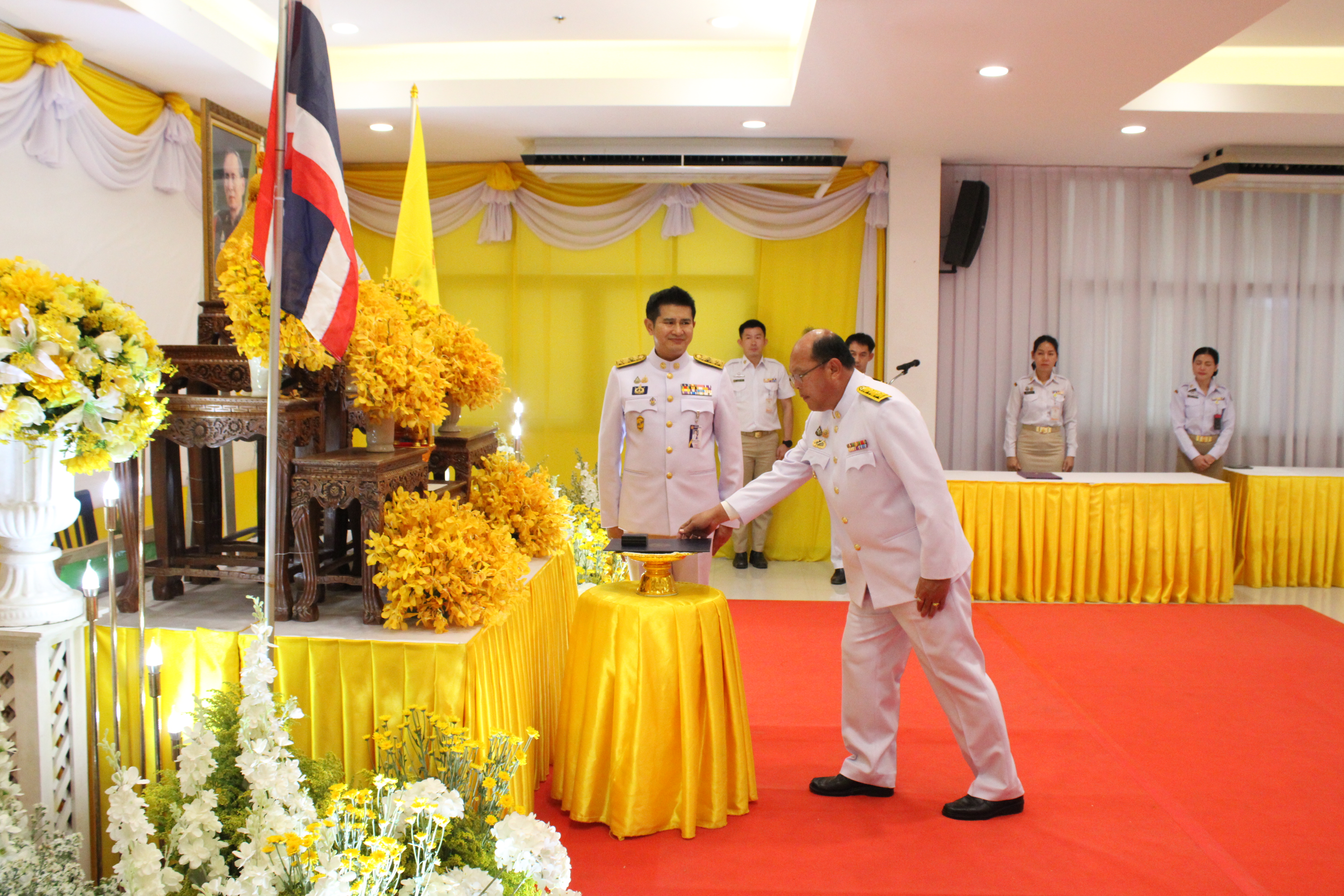 #น่านไม่เนิบ#NAN3FAST พช.น่าน ร่วมพิธีมอบเครื่องหมาย “รักษาดินแดนยิ่งชีพ” แก่ข้าราชการระดับอำนวยการสูง