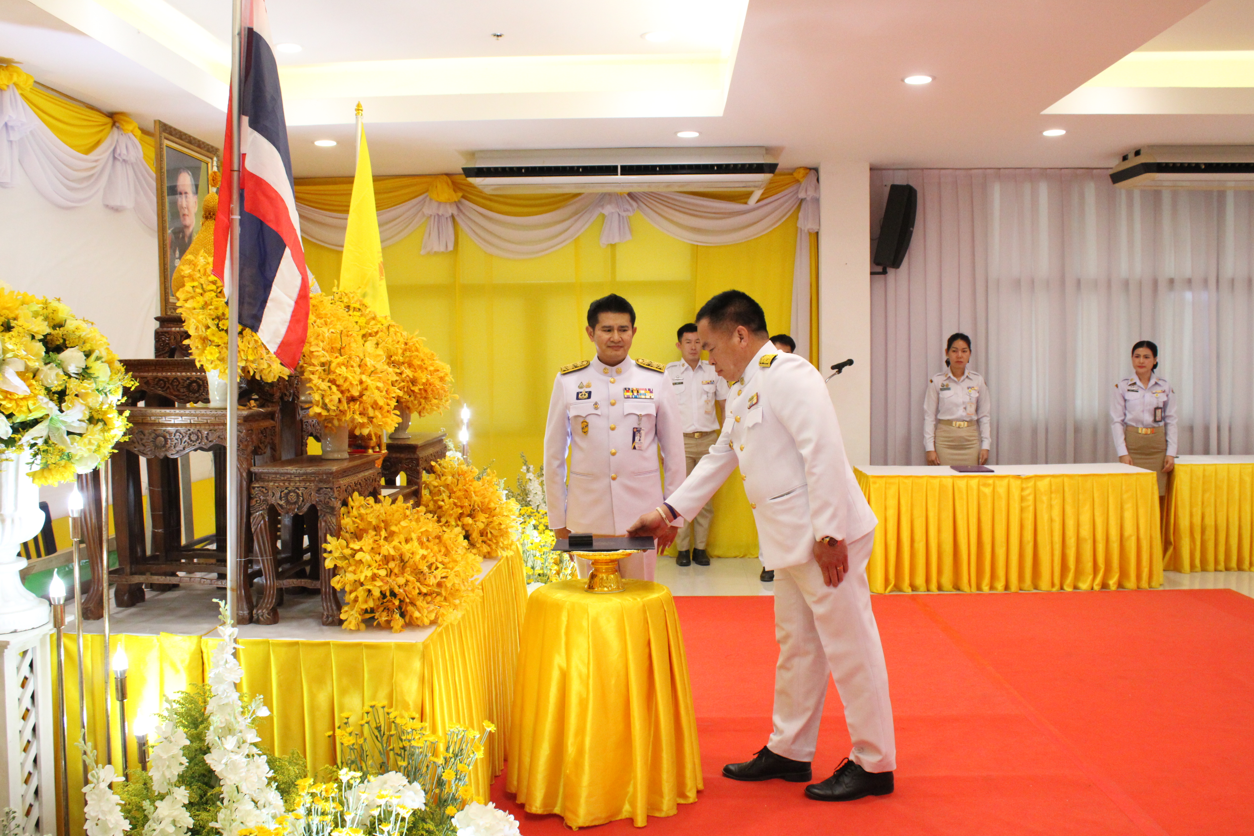 #น่านไม่เนิบ#NAN3FAST พช.น่าน ร่วมพิธีมอบเครื่องหมาย “รักษาดินแดนยิ่งชีพ” แก่ข้าราชการระดับอำนวยการสูง