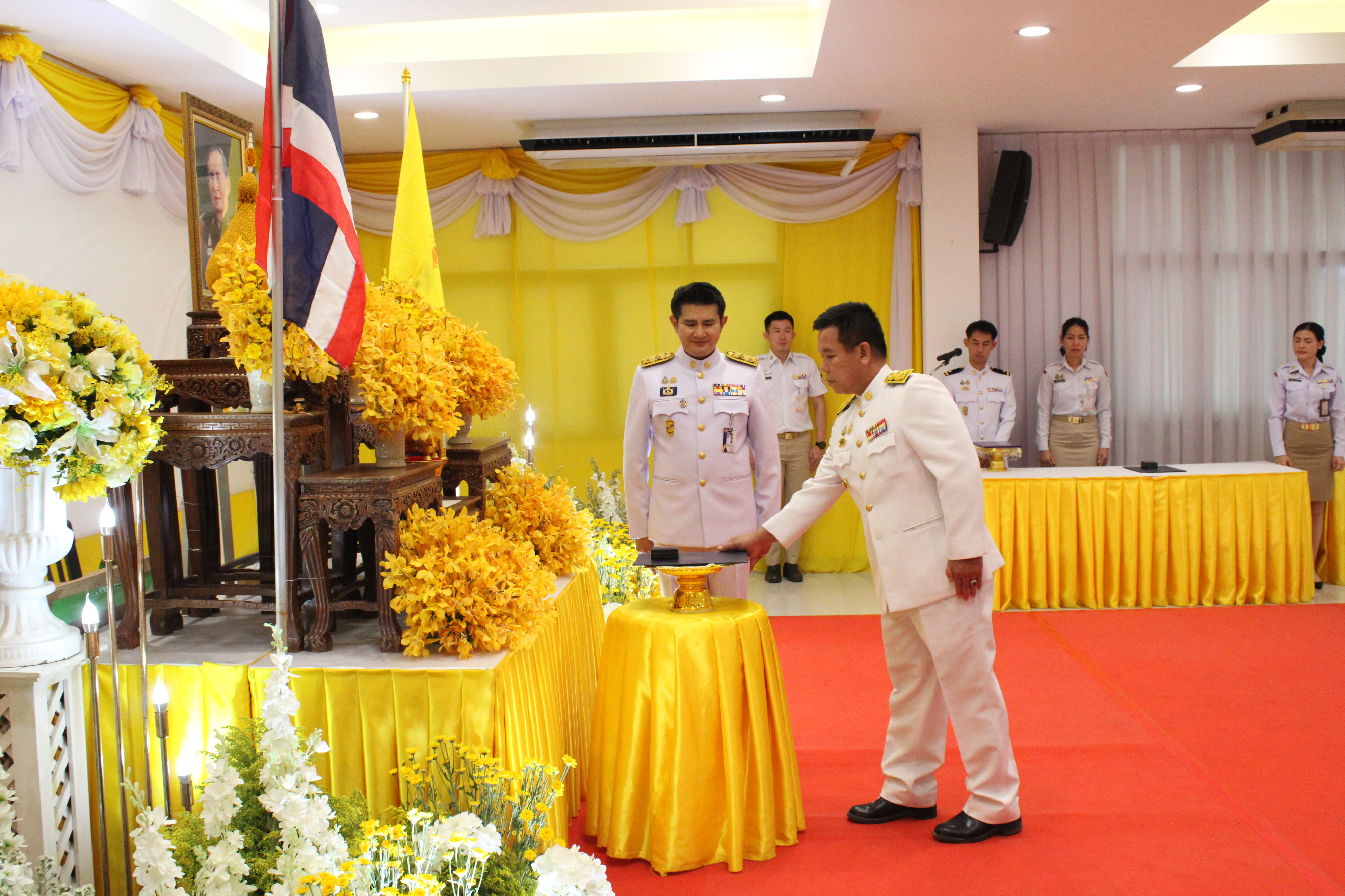 #น่านไม่เนิบ#NAN3FAST พช.น่าน ร่วมพิธีมอบเครื่องหมาย “รักษาดินแดนยิ่งชีพ” แก่ข้าราชการระดับอำนวยการสูง