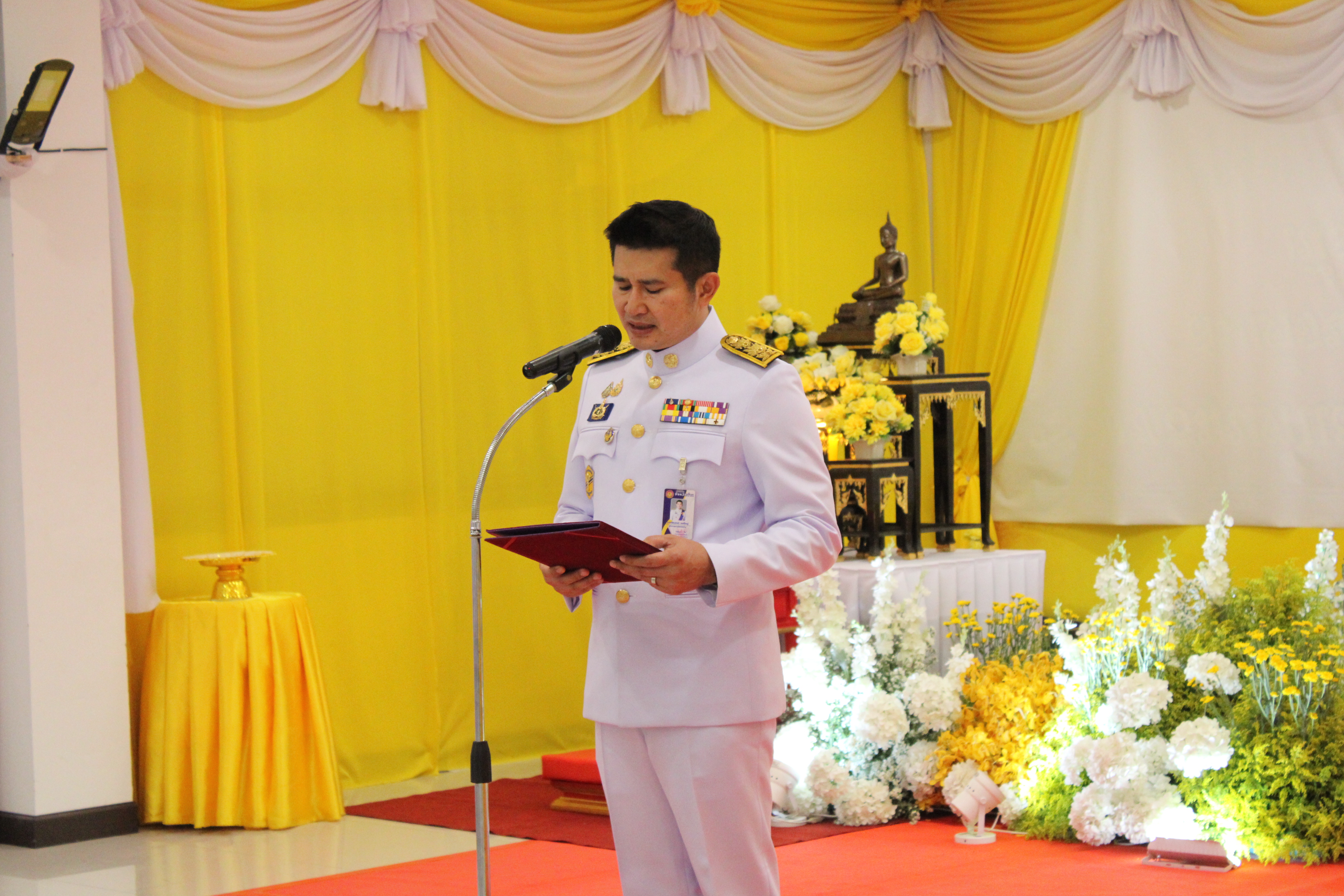 #น่านไม่เนิบ#NAN3FAST พช.น่าน ร่วมพิธีมอบเครื่องหมาย “รักษาดินแดนยิ่งชีพ” แก่ข้าราชการระดับอำนวยการสูง