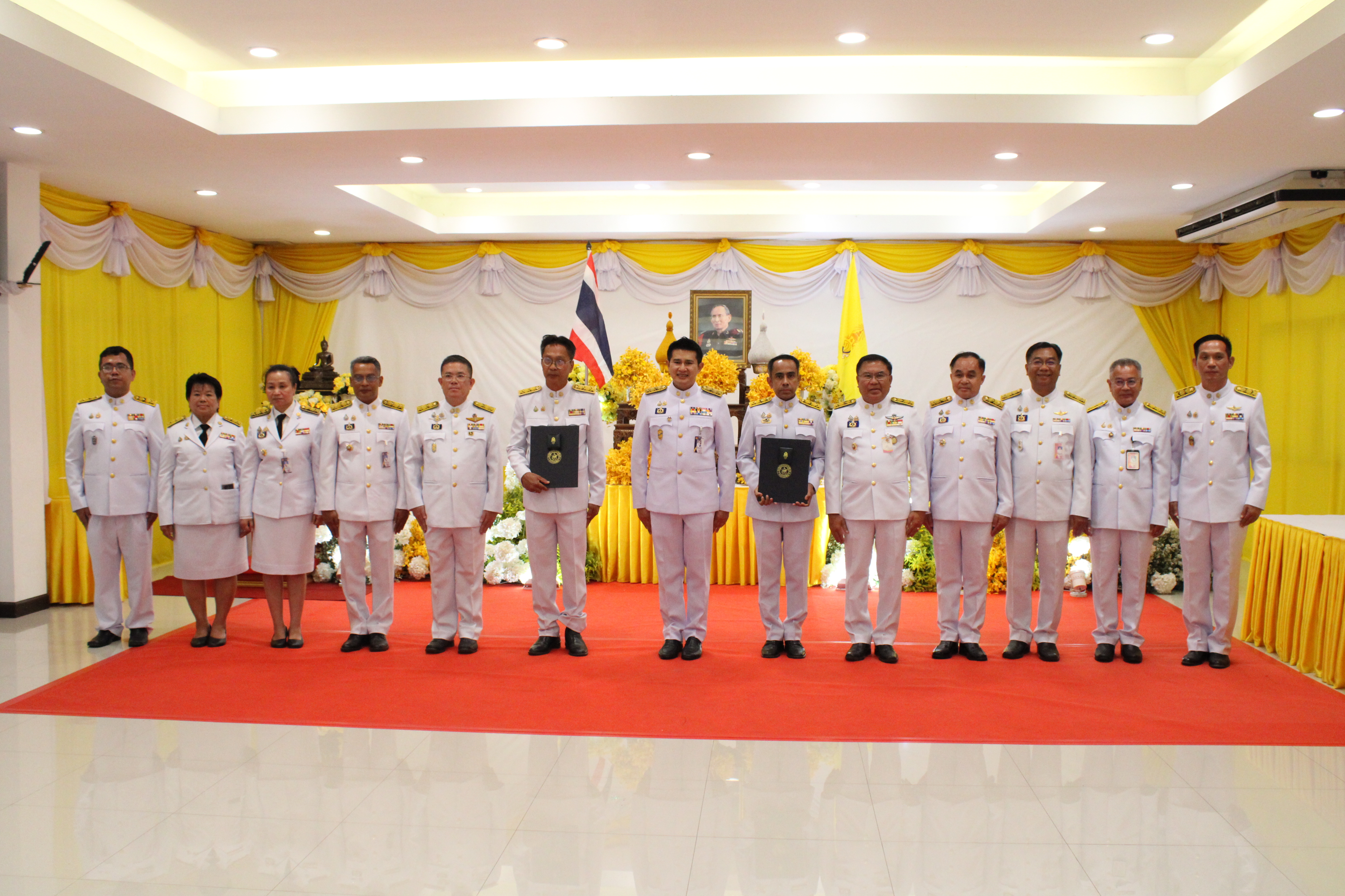 #น่านไม่เนิบ#NAN3FAST พช.น่าน ร่วมพิธีมอบเครื่องหมาย “รักษาดินแดนยิ่งชีพ” แก่ข้าราชการระดับอำนวยการสูง