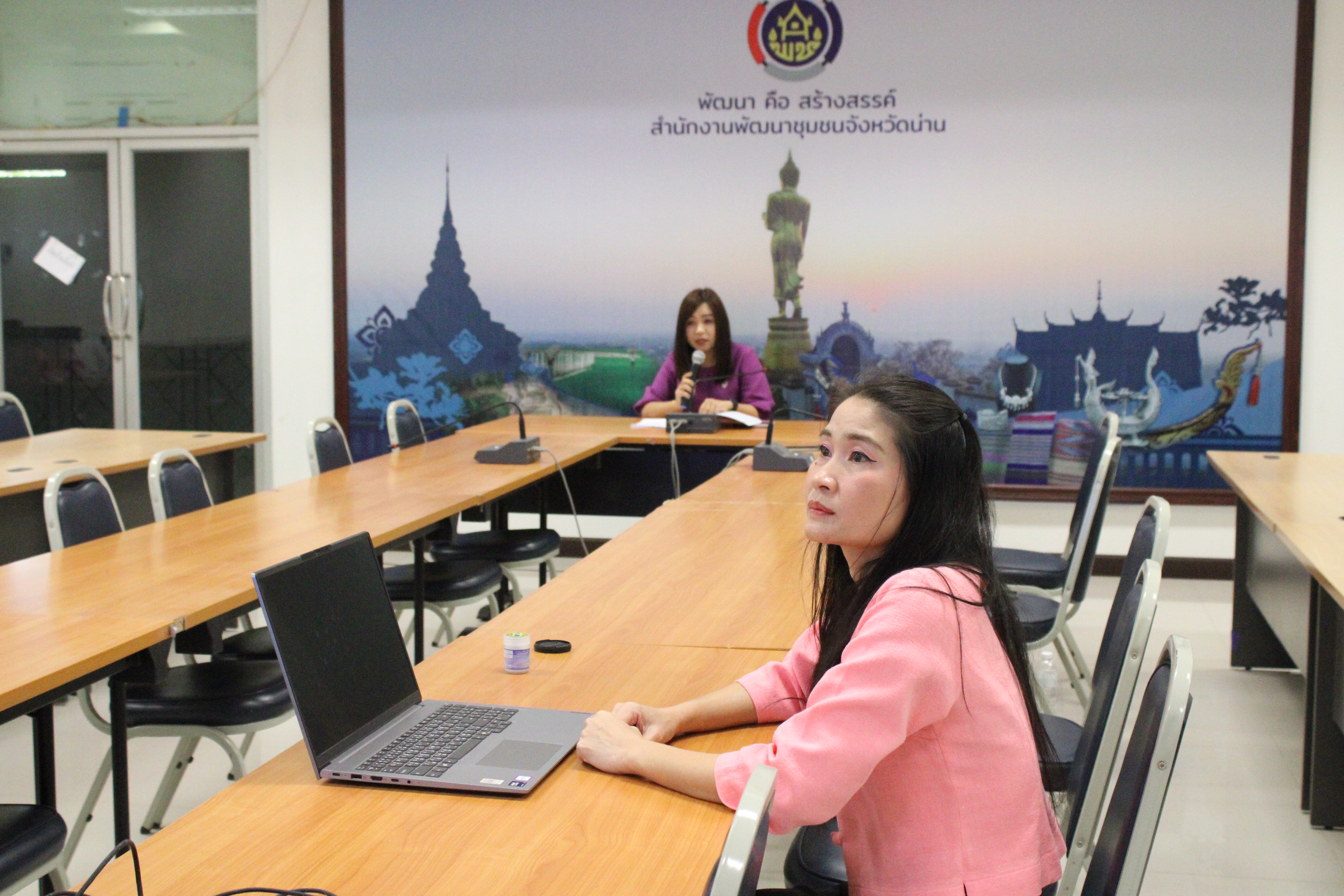 #น่านไม่เนิบ#NAN3FAST พช.น่าน เดินหน้าพัฒนาเทคโนโลยีสารสนเทศภายใต้โครงการ “พช.น่าน สำนักงานดิจิทัล 4.0” ผ่านระบบออนไลน์ Webex Meeting