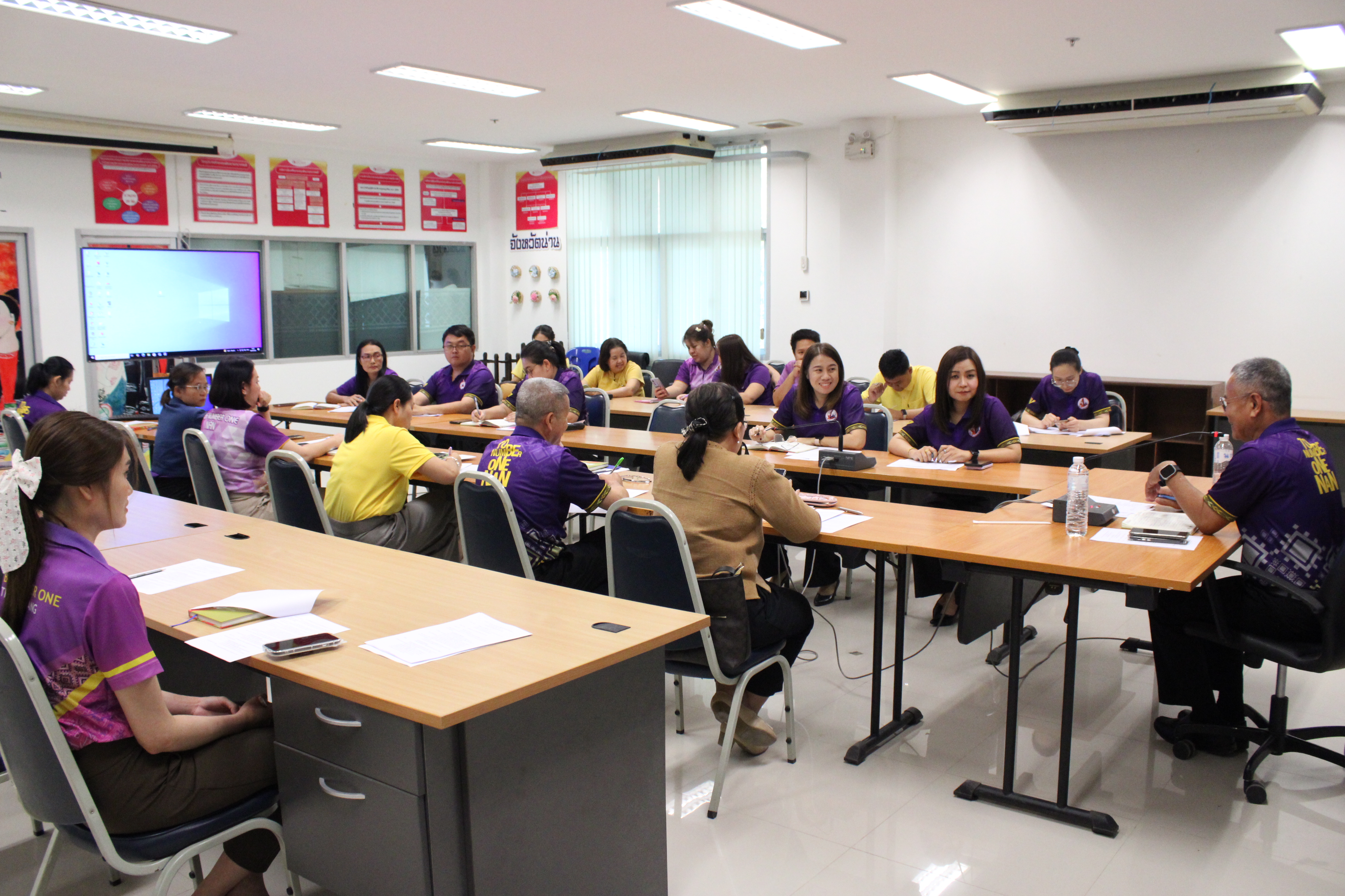 #น่านไม่เนิบ#NAN3FAST พช.น่าน จัดประชุมผู้อำนวยการกลุ่มงาน และนักวิชาการพัฒนาชุมชน ประจำเดือนมีนาคม 2568