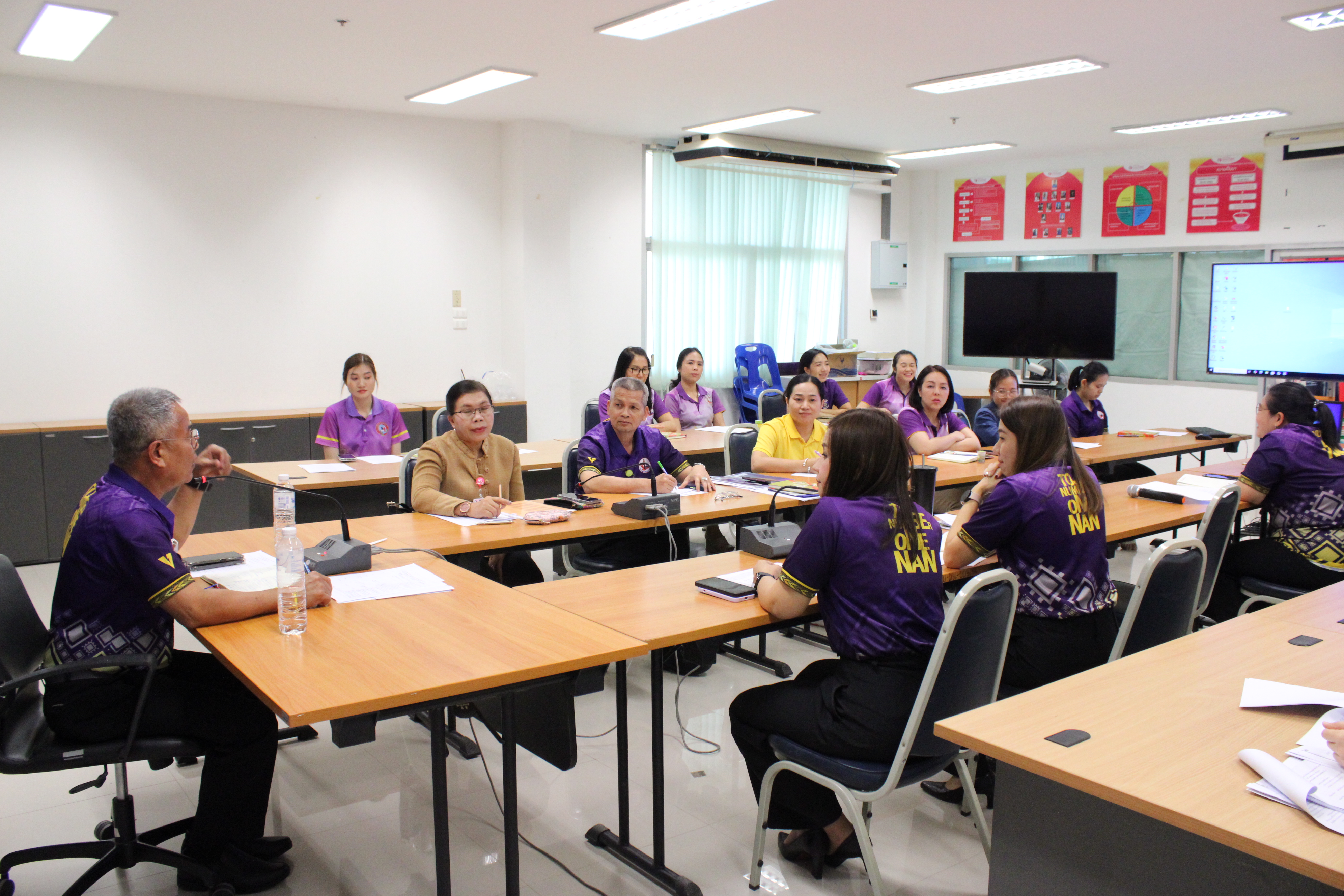 #น่านไม่เนิบ#NAN3FAST พช.น่าน จัดประชุมผู้อำนวยการกลุ่มงาน และนักวิชาการพัฒนาชุมชน ประจำเดือนมีนาคม 2568