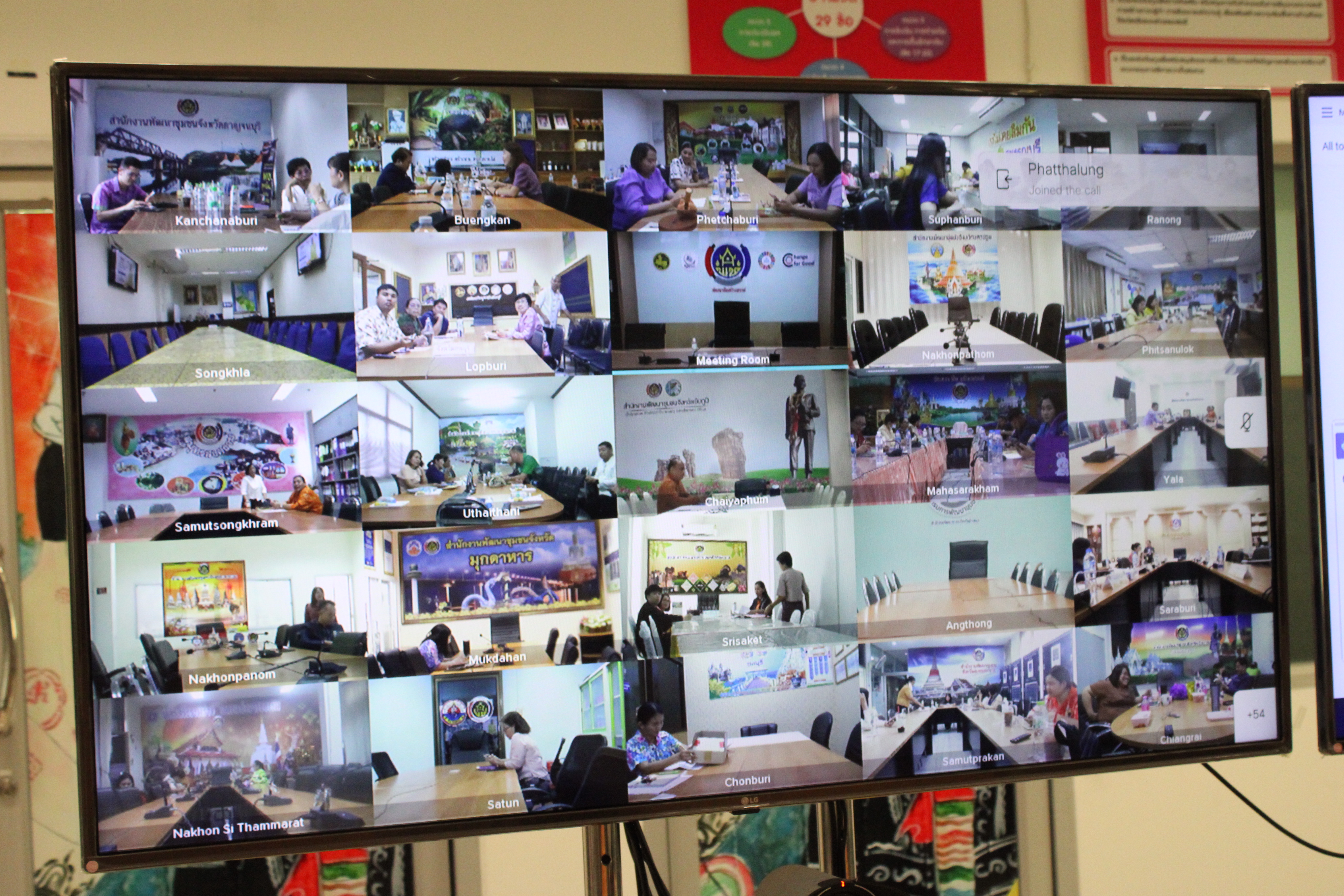 #น่านไม่เนิบ#NAN3FAST พช.น่าน ร่วมประชุมโครงการถ่ายทอดความรู้การเป็นพี่เลี้ยงพัฒนากร ผ่านระบบวีดิทัศน์ทางไกล (Conference)