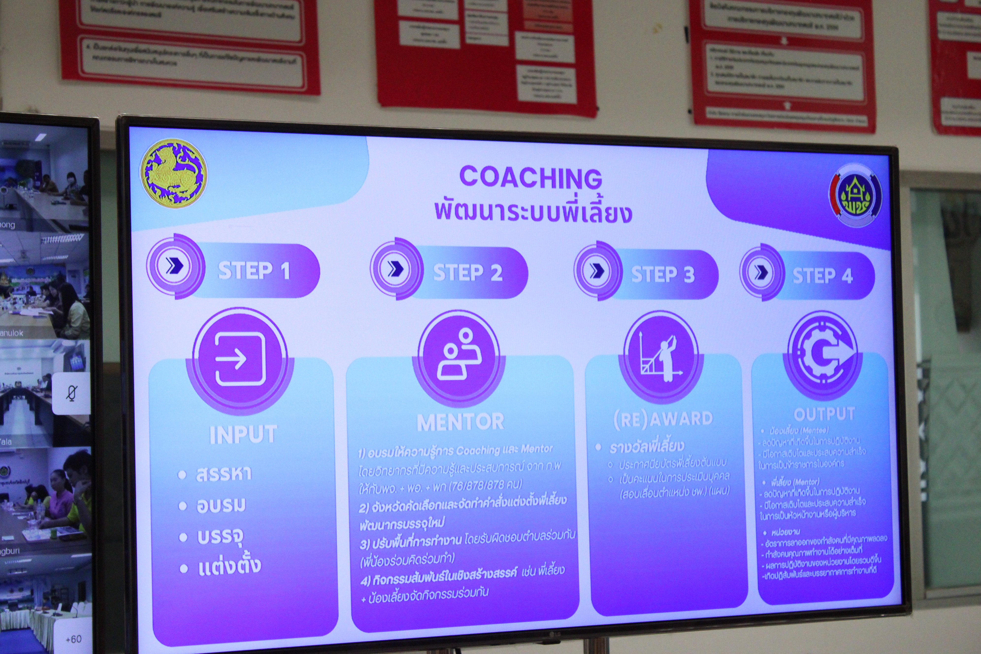 #น่านไม่เนิบ#NAN3FAST พช.น่าน ร่วมประชุมโครงการถ่ายทอดความรู้การเป็นพี่เลี้ยงพัฒนากร ผ่านระบบวีดิทัศน์ทางไกล (Conference)