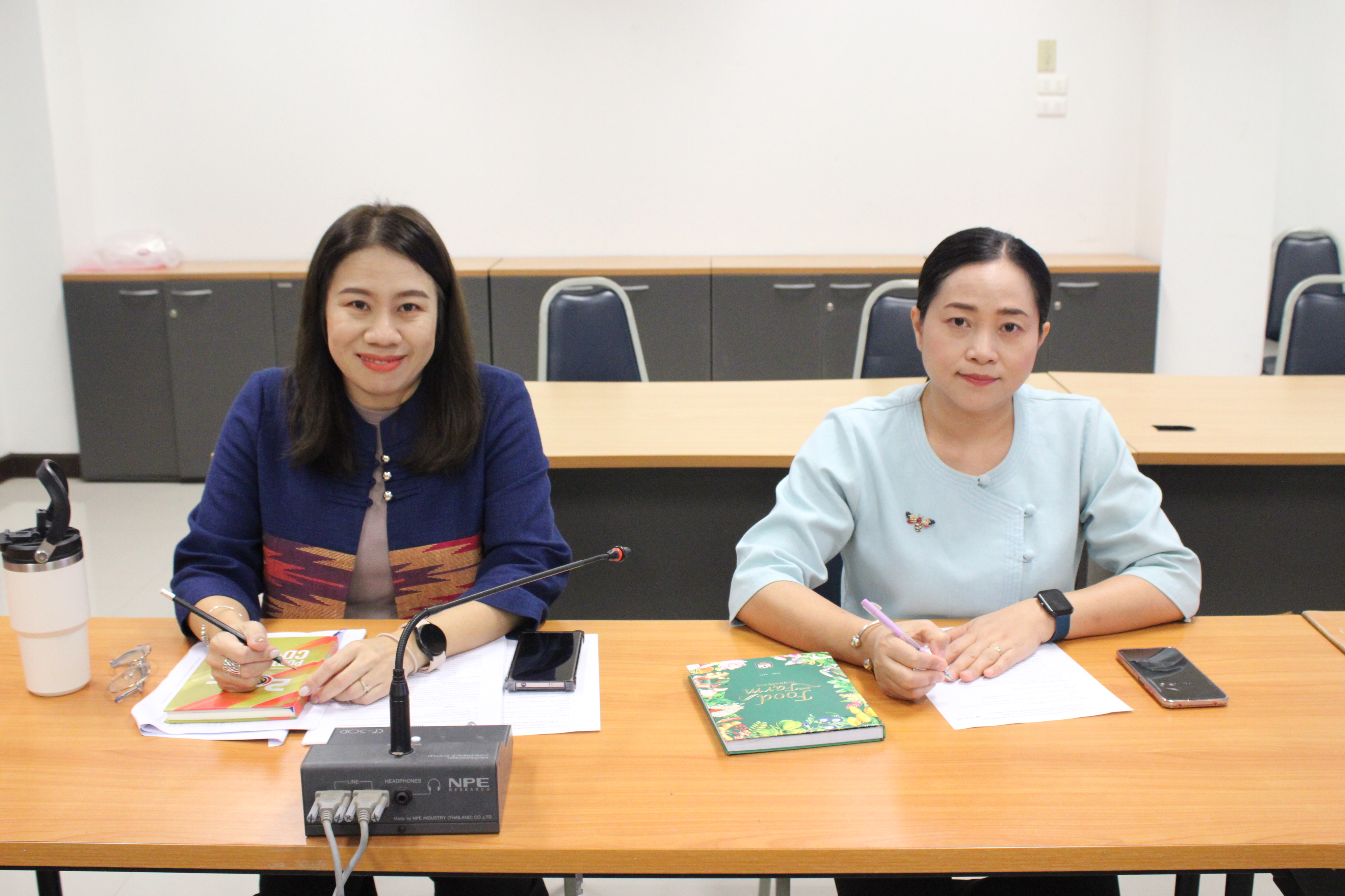 #น่านไม่เนิบ#NAN3FAST พช.น่าน ประชุมเตรียมความพร้อมพิธีมอบแบบผ้าลายพระราชทาน “ผ้าลายสิริราชพัสตราภรณ์”