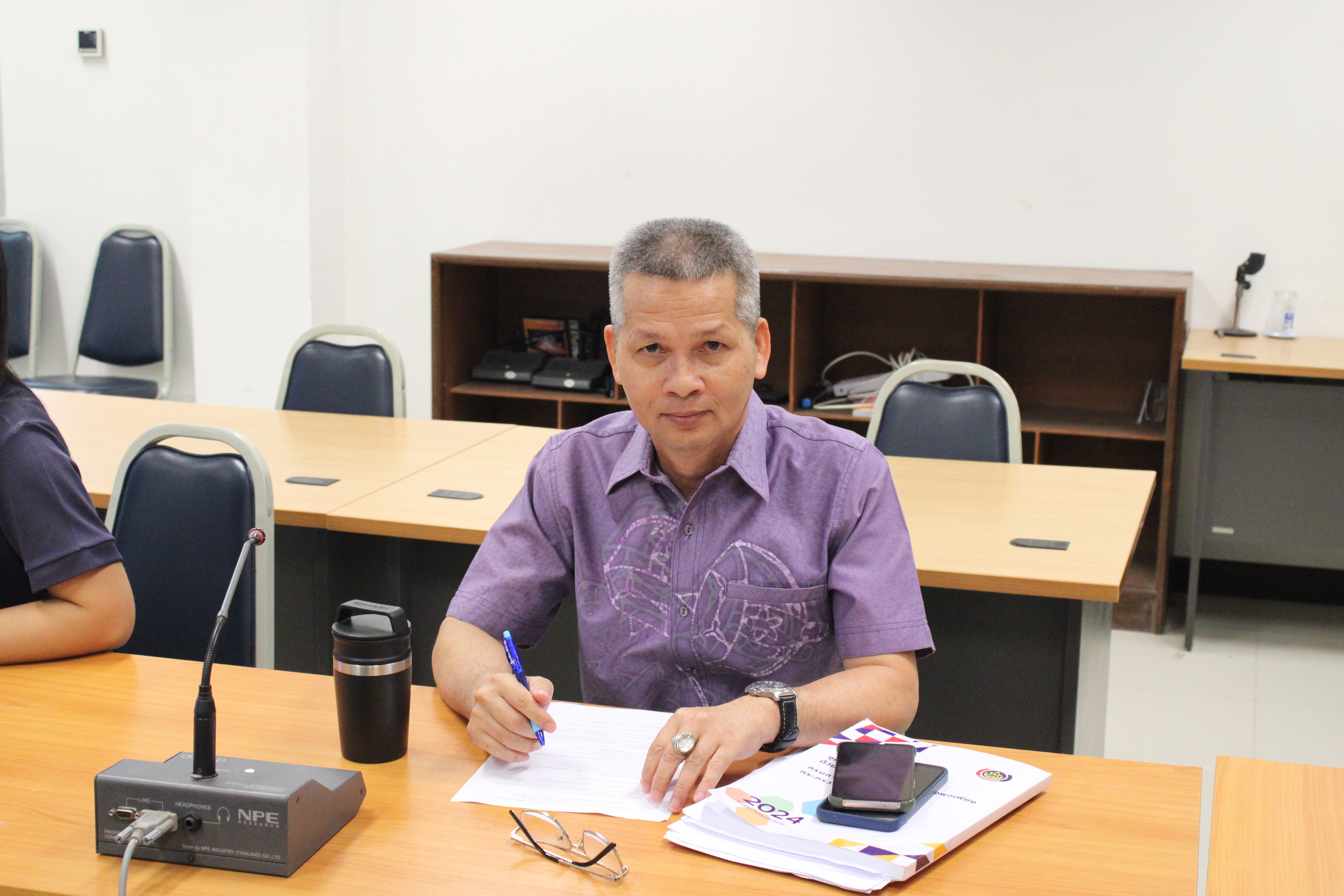 #น่านไม่เนิบ#NAN3FAST พช.น่าน ประชุมเตรียมความพร้อมพิธีมอบแบบผ้าลายพระราชทาน “ผ้าลายสิริราชพัสตราภรณ์”