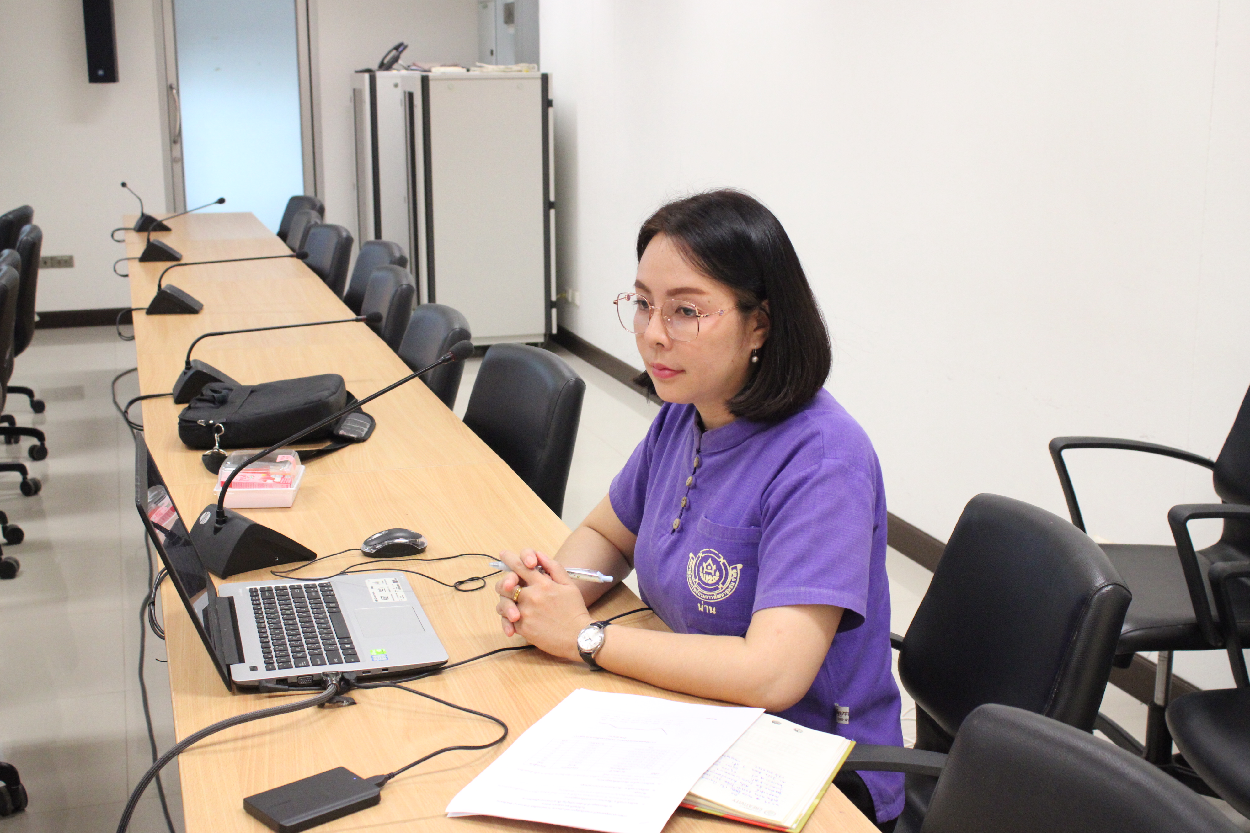 #น่านไม่เนิบ #NAN3FAST จังหวัดน่าน ประชุมคณะทำงานสนับสนุนการดำเนินงาน “กาดม่วนเมือง ศาลากลาง” จังหวัดน่าน