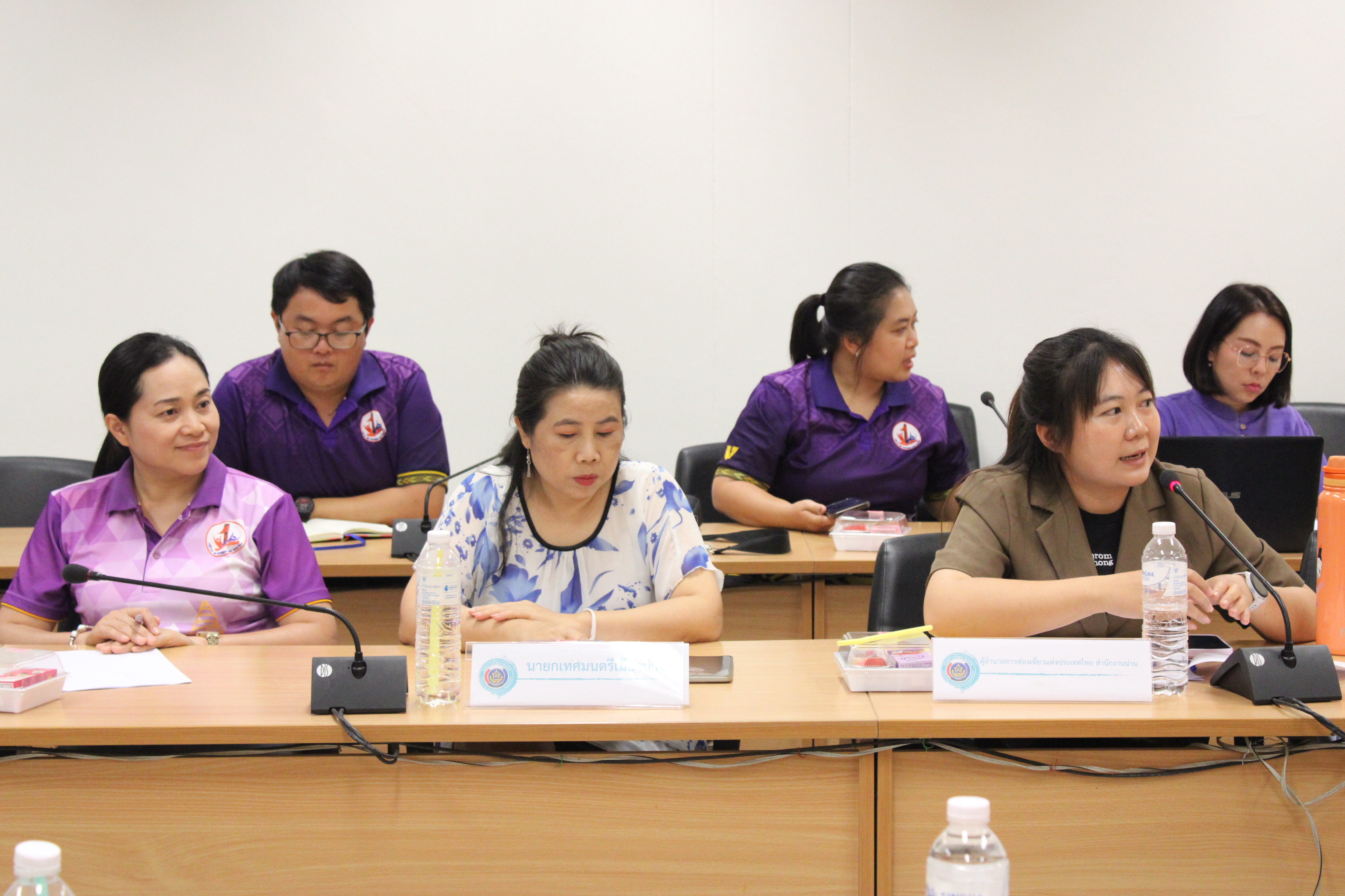 #น่านไม่เนิบ #NAN3FAST จังหวัดน่าน ประชุมคณะทำงานสนับสนุนการดำเนินงาน “กาดม่วนเมือง ศาลากลาง” จังหวัดน่าน