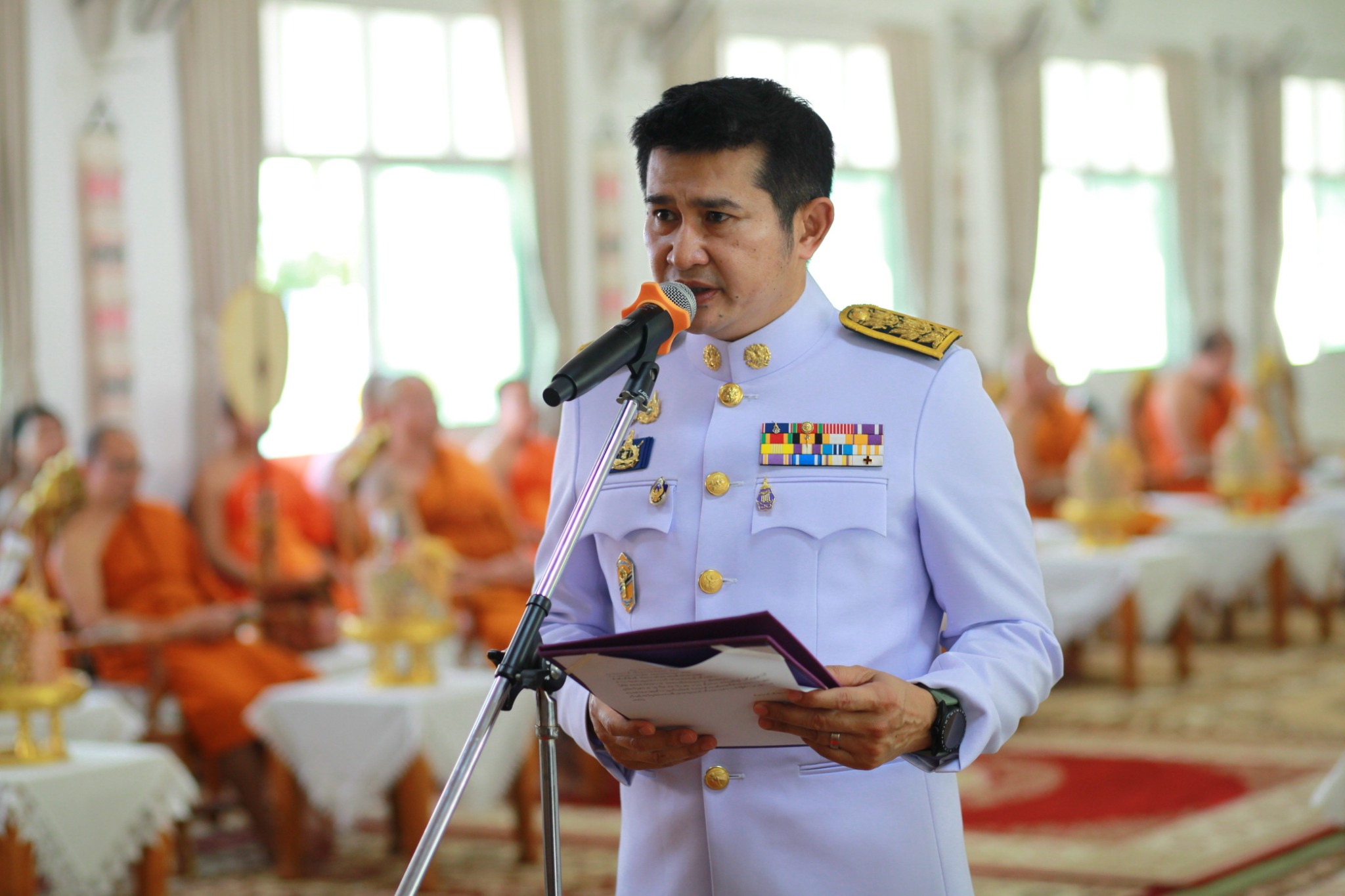 #น่านไม่เนิบ#NAN3FAST พช.น่าน ร่วมพิธีเทศน์มหาชาติเวสสันดรชาดก เฉลิมพระเกียรติสมเด็จพระกนิษฐาธิราชเจ้า กรมสมเด็จพระเทพรัตนราชสุดาฯ สยามบรมราชกุมารี