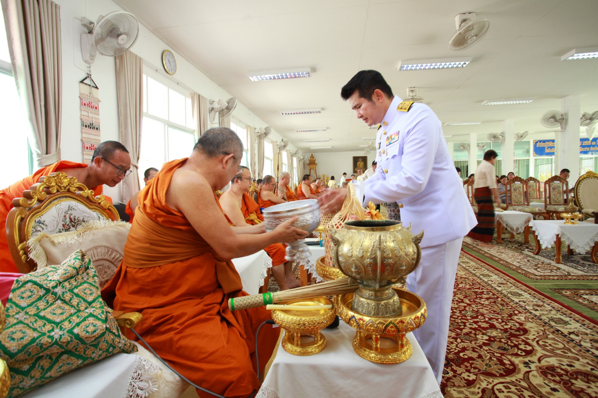 #น่านไม่เนิบ#NAN3FAST พช.น่าน ร่วมพิธีเทศน์มหาชาติเวสสันดรชาดก เฉลิมพระเกียรติสมเด็จพระกนิษฐาธิราชเจ้า กรมสมเด็จพระเทพรัตนราชสุดาฯ สยามบรมราชกุมารี