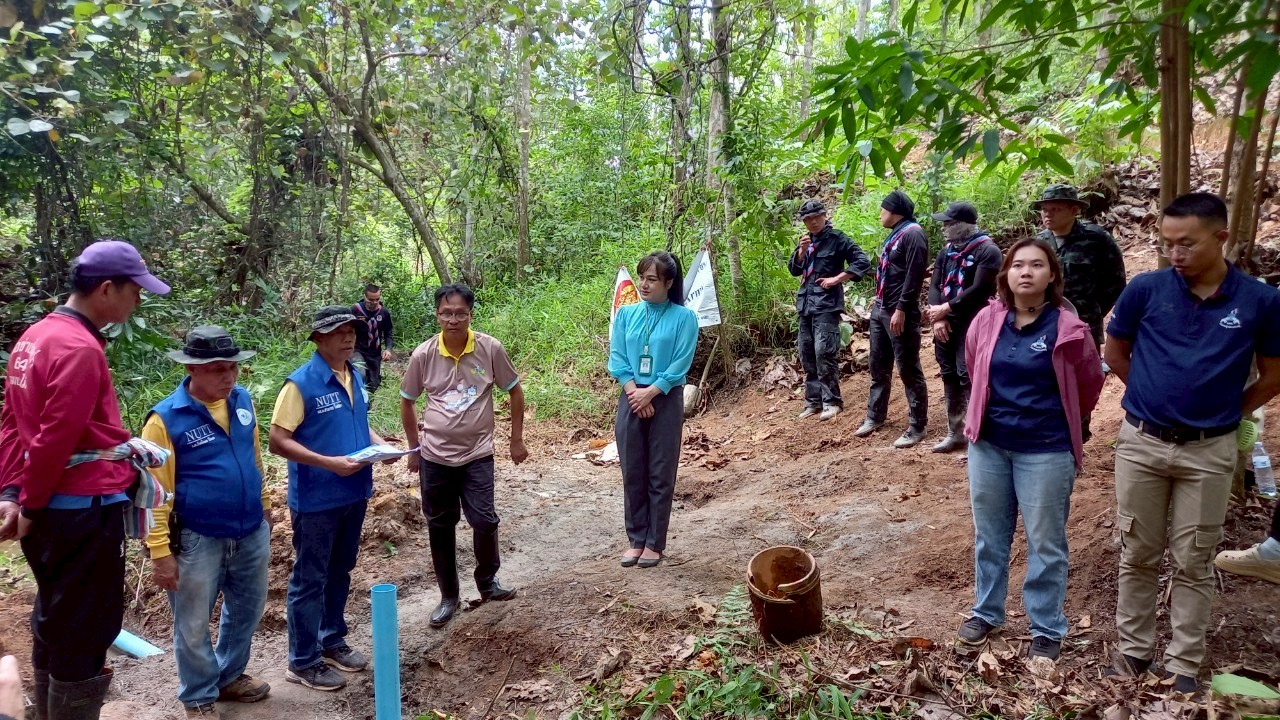 #น่านไม่เนิบ #NAN3FAST จังหวัดน่าน จัดกิจกรรมเอามื้อสามัคคี “โคก หนอง นา วิถีน่าน พอเพียงสู่ความยั่งยืน” ครั้งที่ 3/2568 ณ อำเภอทุ่งช้าง