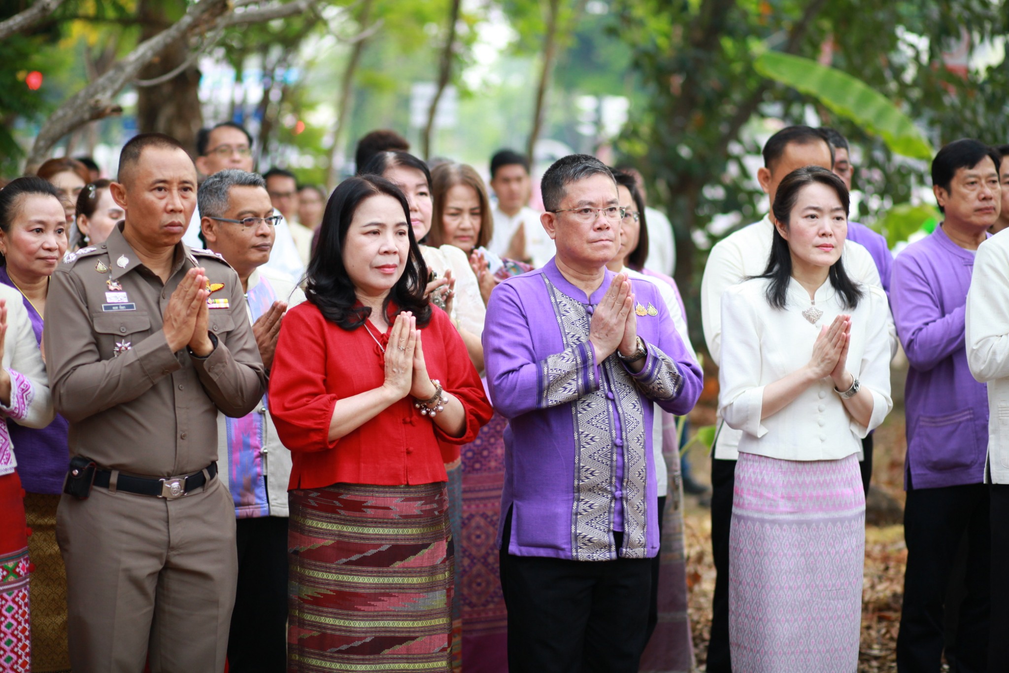 #น่านไม่เนิบ#NAN3FAST พัฒนาชุมชนน่าน ร่วมพิธีบวงสรวง เจริญพุทธมนต์ น้อมรำลึกพระมหากรุณาธิคุณเจ้าผู้ครองนครน่าน