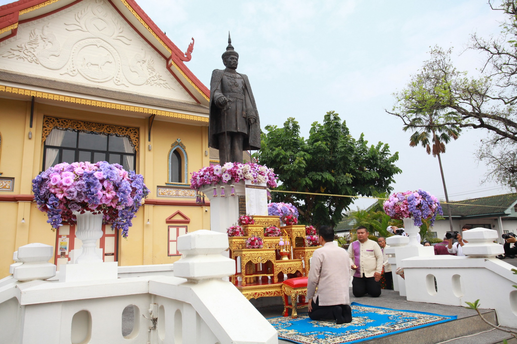 #น่านไม่เนิบ#NAN3FAST พัฒนาชุมชนน่าน ร่วมพิธีบวงสรวง เจริญพุทธมนต์ น้อมรำลึกพระมหากรุณาธิคุณเจ้าผู้ครองนครน่าน