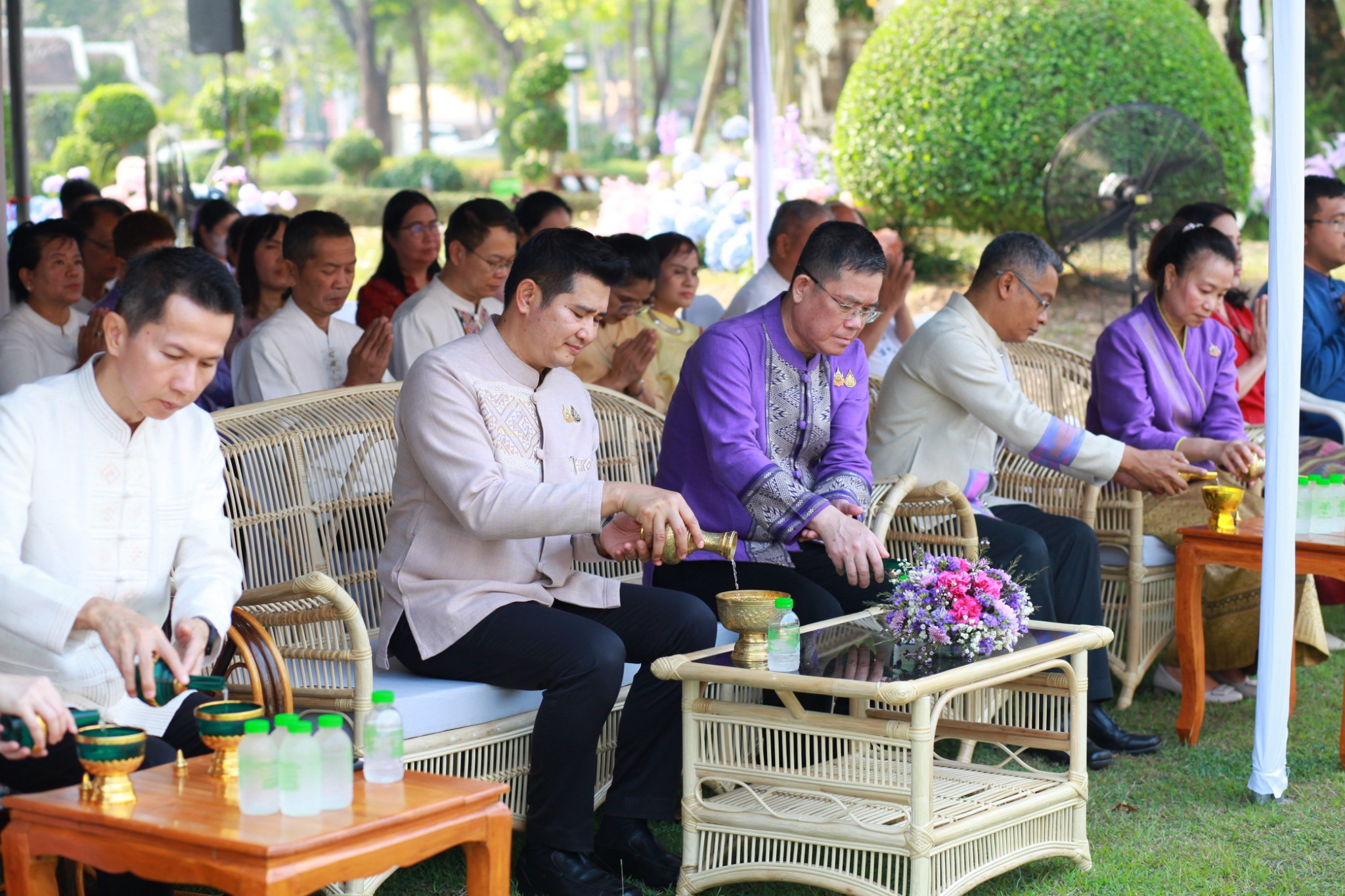 #น่านไม่เนิบ#NAN3FAST พัฒนาชุมชนน่าน ร่วมพิธีบวงสรวง เจริญพุทธมนต์ น้อมรำลึกพระมหากรุณาธิคุณเจ้าผู้ครองนครน่าน