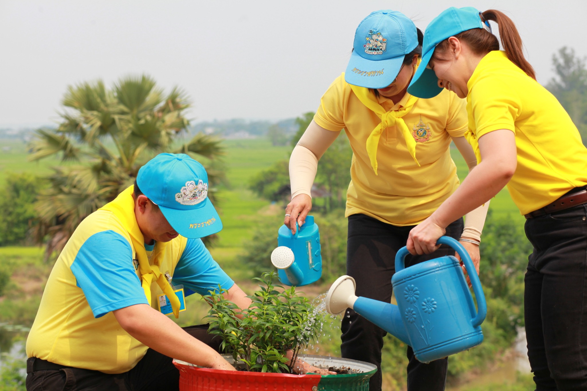 #น่านไม่เนิบ#NAN3FAST พช.น่าน ร่วมกิจกรรมจิตอาสาบำเพ็ญสาธารณประโยชน์ เนื่องในวันข้าราชการพลเรือน ประจำปี 2568