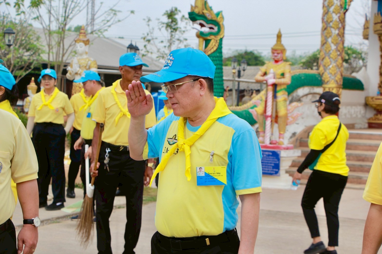 #น่านไม่เนิบ#NAN3FAST พช.น่าน ร่วมกิจกรรมจิตอาสาบำเพ็ญสาธารณประโยชน์และบำเพ็ญสาธารณกุศล เนื่องในวันพระบาทสมเด็จพระพุทธยอดฟ้าจุฬาโลกมหาราช และวันที่ระลึกมหาจักรีบรมราชวงศ์ (วันจักรี) ประจำปี พ.ศ. 2568