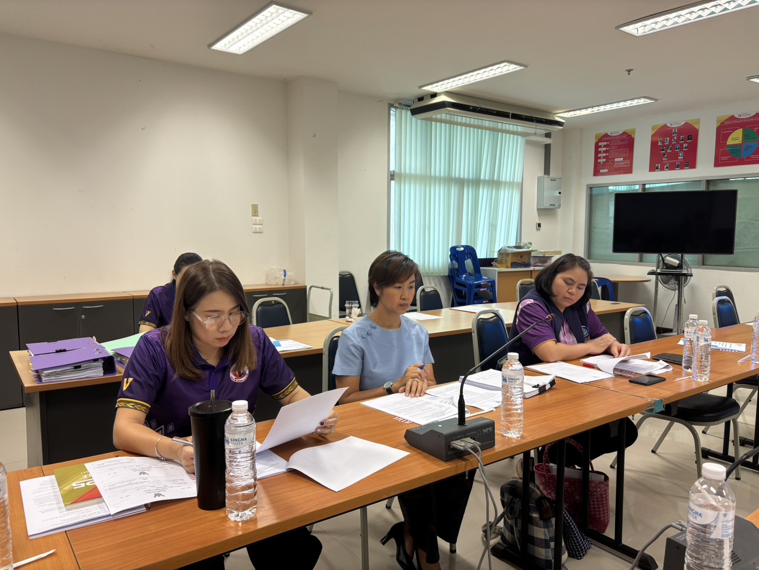 #น่านไม่เนิบ#NAN3FAST พช.น่าน ประชุมคณะกรรมการสืบหาหลักทรัพย์หรือทรัพย์สินของลูกหนี้ตามคำพิพากษา ครั้งที่ 1/2568