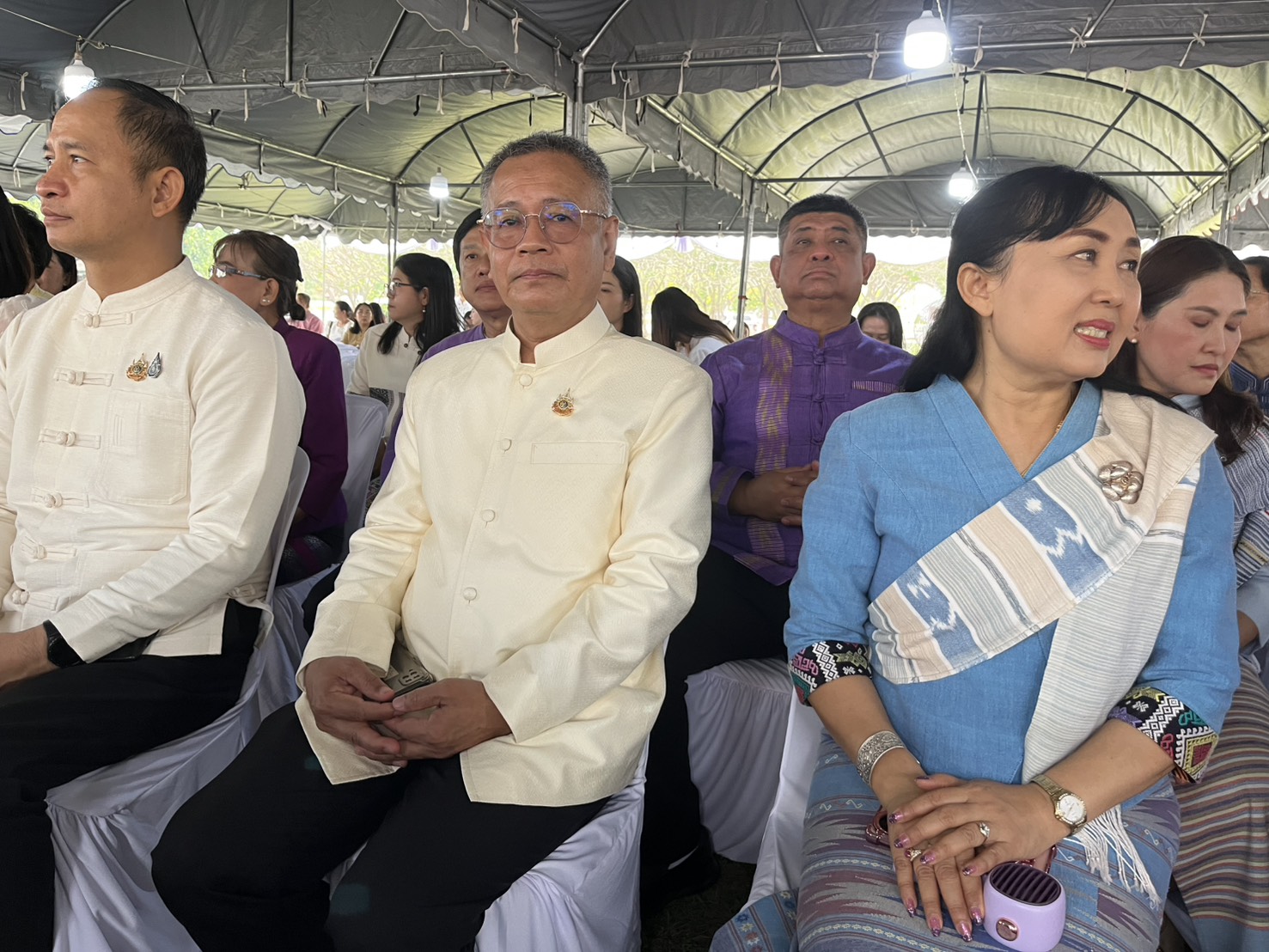 #น่านไม่เนิบ#NAN3FAST พัฒนาชุมชนน่าน ร่วมพิธีบวงสรวง เจริญพุทธมนต์ น้อมรำลึกพระมหากรุณาธิคุณเจ้าผู้ครองนครน่าน