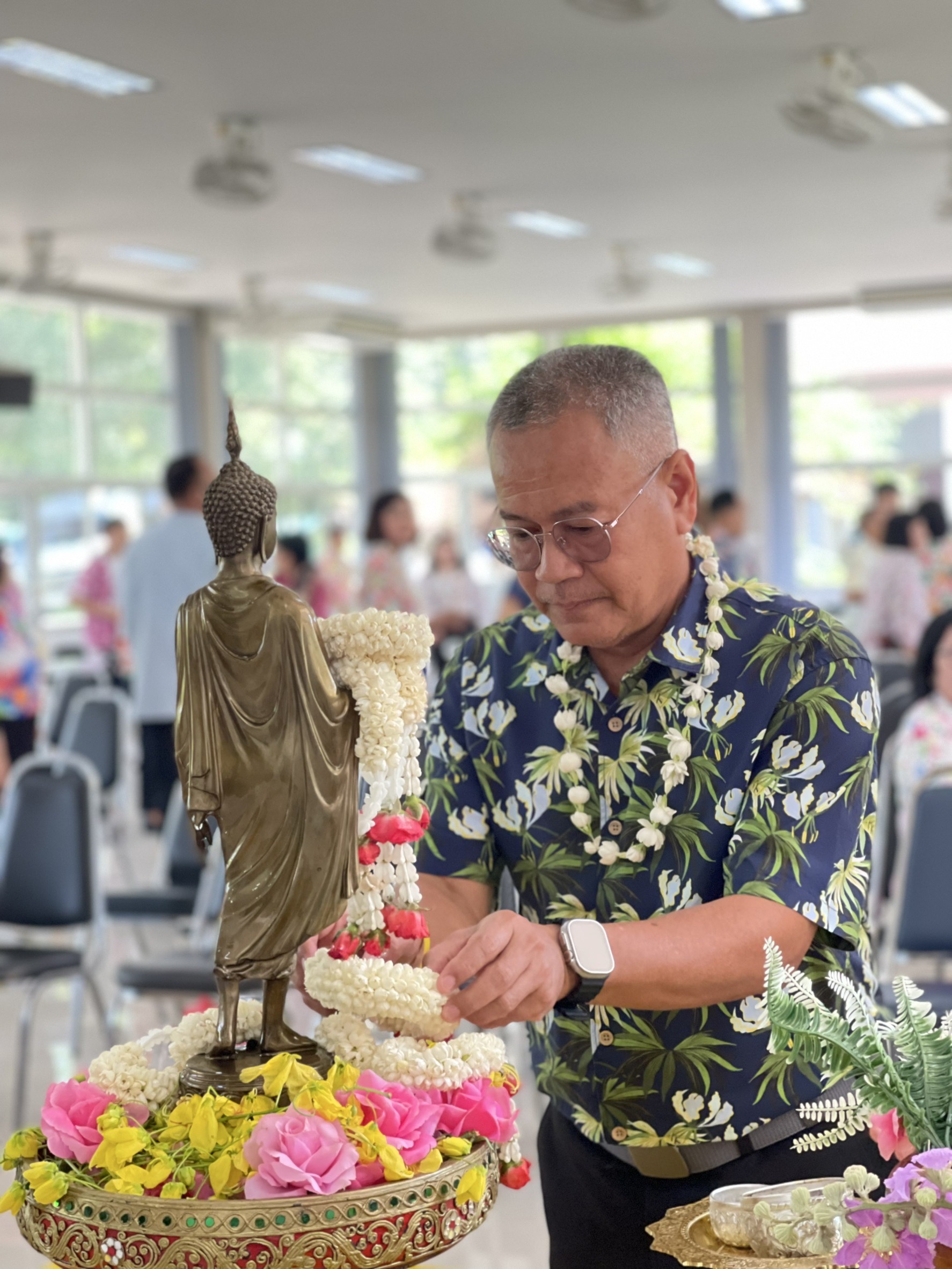 #น่านไม่เนิบ#NAN3FAST พช.น่าน ร่วมรดน้ำดำหัวข้าราชการบำนาญ และผู้ตรวจราชการกรมฯ สืบสานประเพณีสงกรานต์ ประจำปีงบประมาณ พ.ศ. 2568