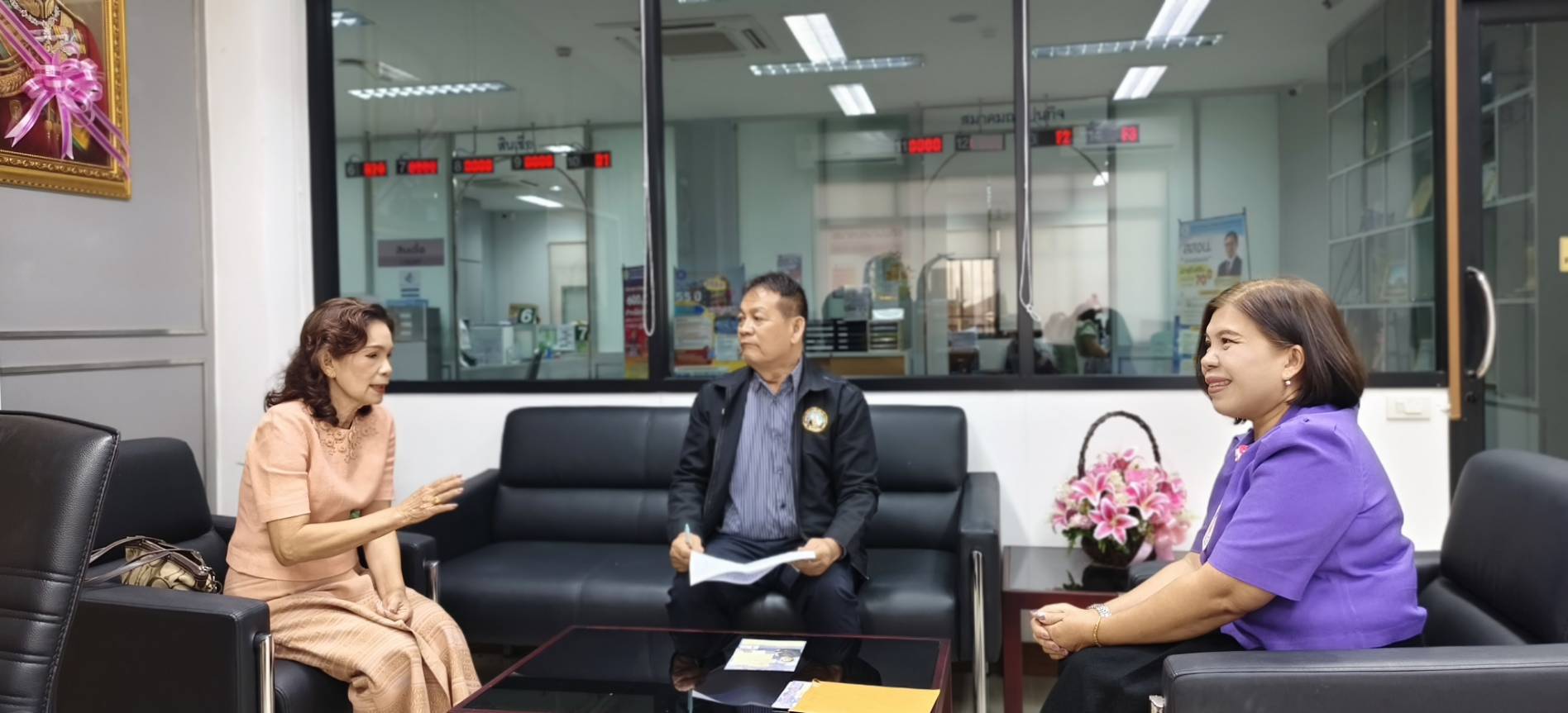 สอ.พช.น่าน ประชาสัมพันธ์ แนะนำผู้สมัครจาก สอ.พช. ให้กับสมาชิกสหกรณ์ในพื้นที่จังหวัดน่าน