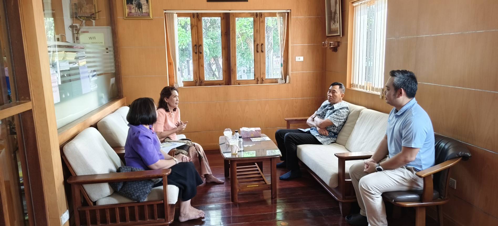 สอ.พช.น่าน ประชาสัมพันธ์ แนะนำผู้สมัครจาก สอ.พช. ให้กับสมาชิกสหกรณ์ในพื้นที่จังหวัดน่าน