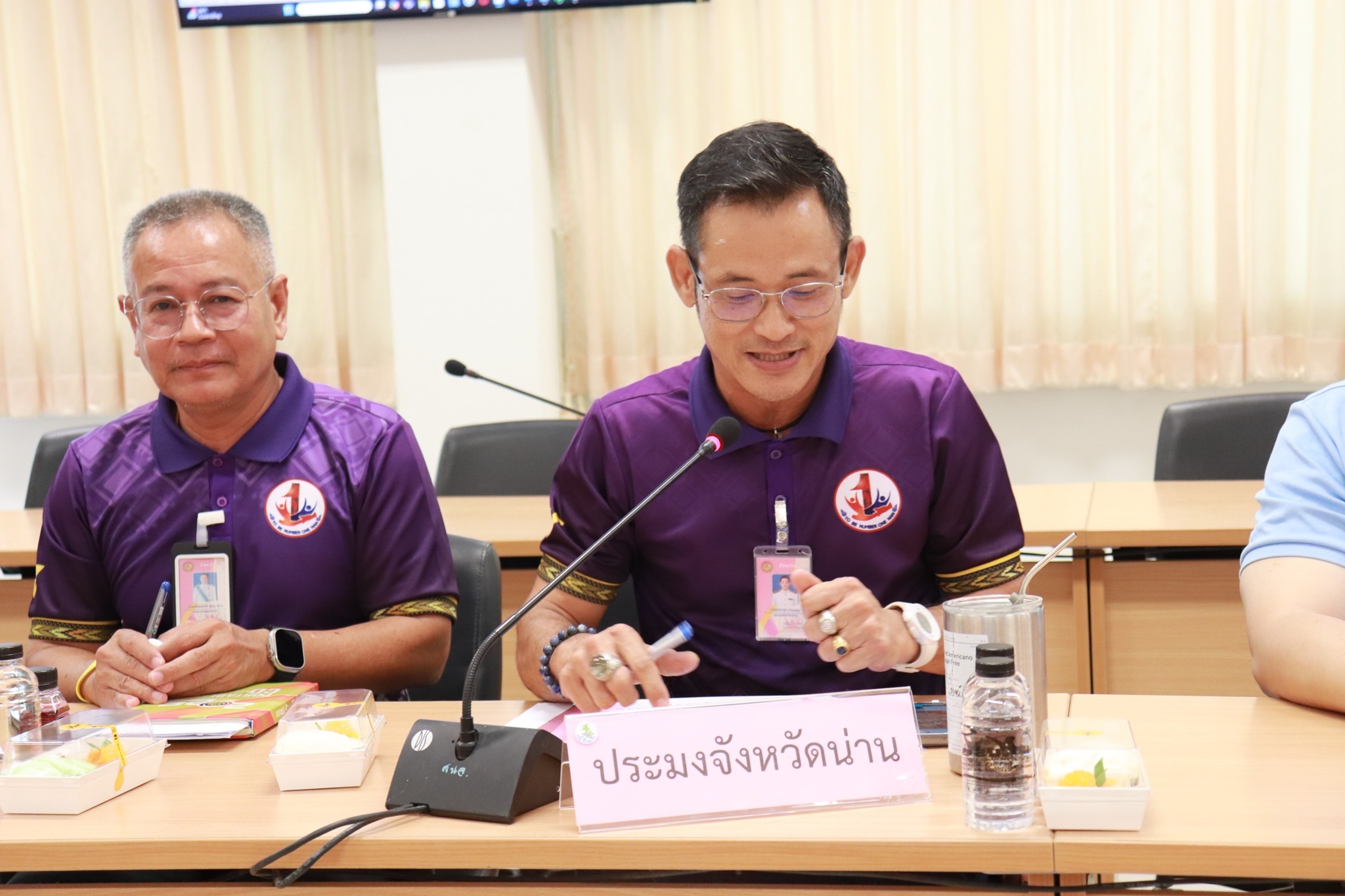 พช.น่าน ร่วมแถลงข่าวประจำเดือน เพื่อสื่อสารและประชาสัมพันธ์ผลการดำเนินงาน ตามนโยบายและแผนพัฒนาจังหวัด ประจำเดือนพฤษภาคม 2568