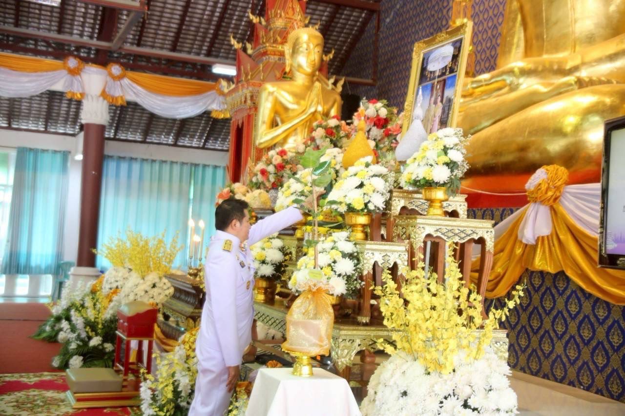 พช.น่าน ร่วมพิธีปลูก “พระศรีมหาโพธิทศมราชบพิตร” ณ วัดพระธาตุแช่แห้ง พระอารามหลวง สร้างสิริมงคลให้แผ่นดินน่าน