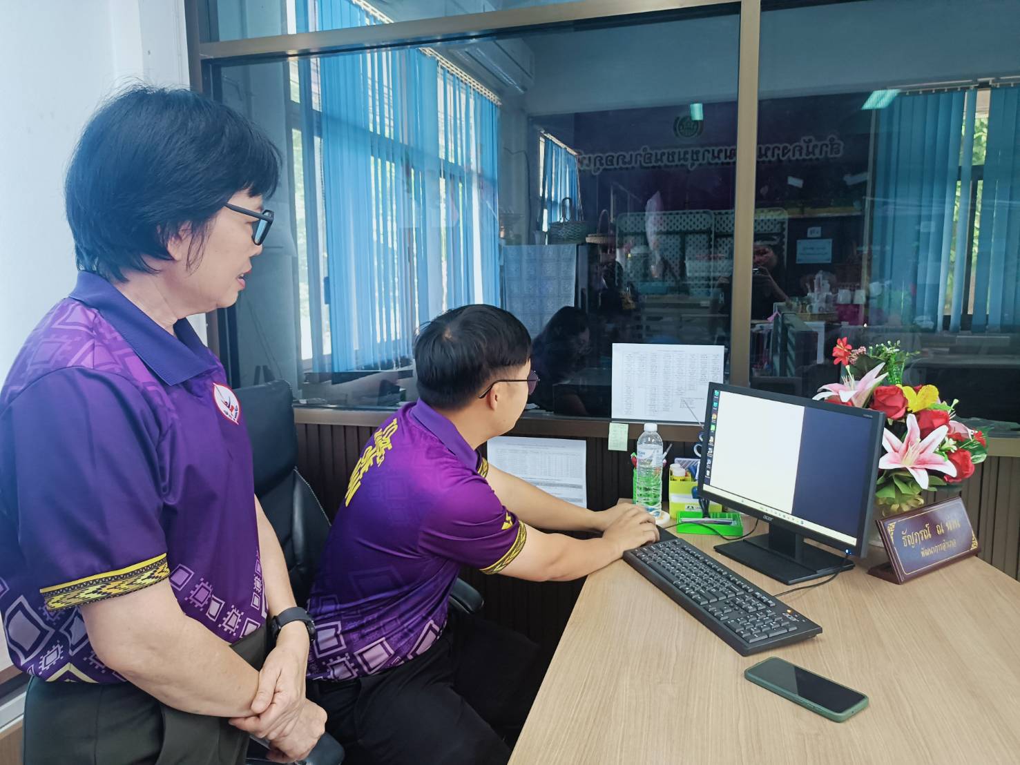 พช.น่าน ลงพื้นที่อำเภอ สนับสนุนติดตั้งโปรแกรมป้องกันไวรัส คุ้มครองระบบสารสนเทศในงานพัฒนาชุมชน
