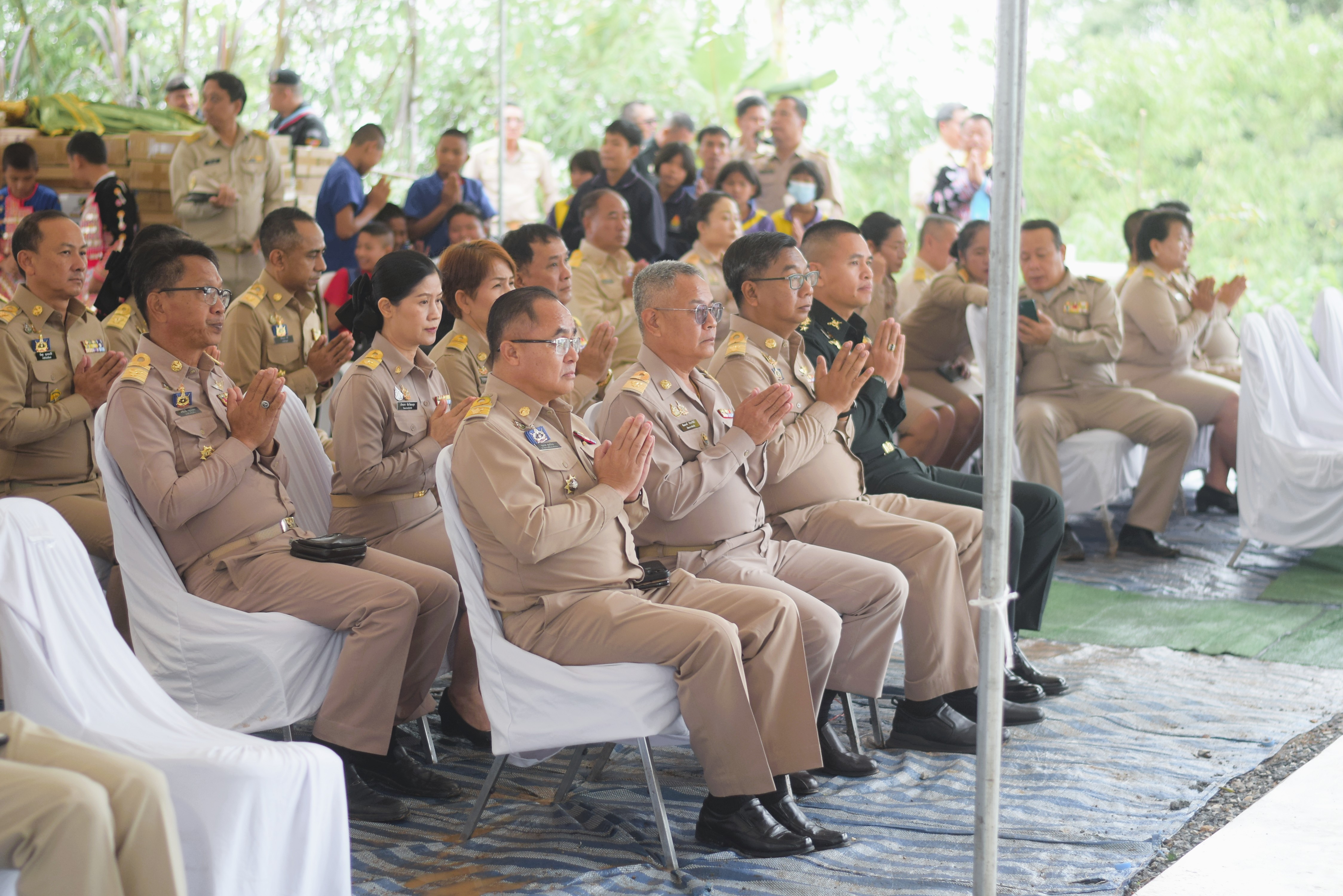 พช.น่าน ร่วมพิธีเปิดศาลาปฏิบัติธรรมพระธรรมจาริก เฉลิมพระเกียรติพระบาทสมเด็จพระเจ้าอยู่หัว เนื่องในโอกาสพระราชพิธีมหามงคลเฉลิมพระชนมพรรษา 6 รอบ 28 กรกฎาคม 2567 โดยโครงการทุนเล่าเรียนหลวงสำหรับพระสงฆ์