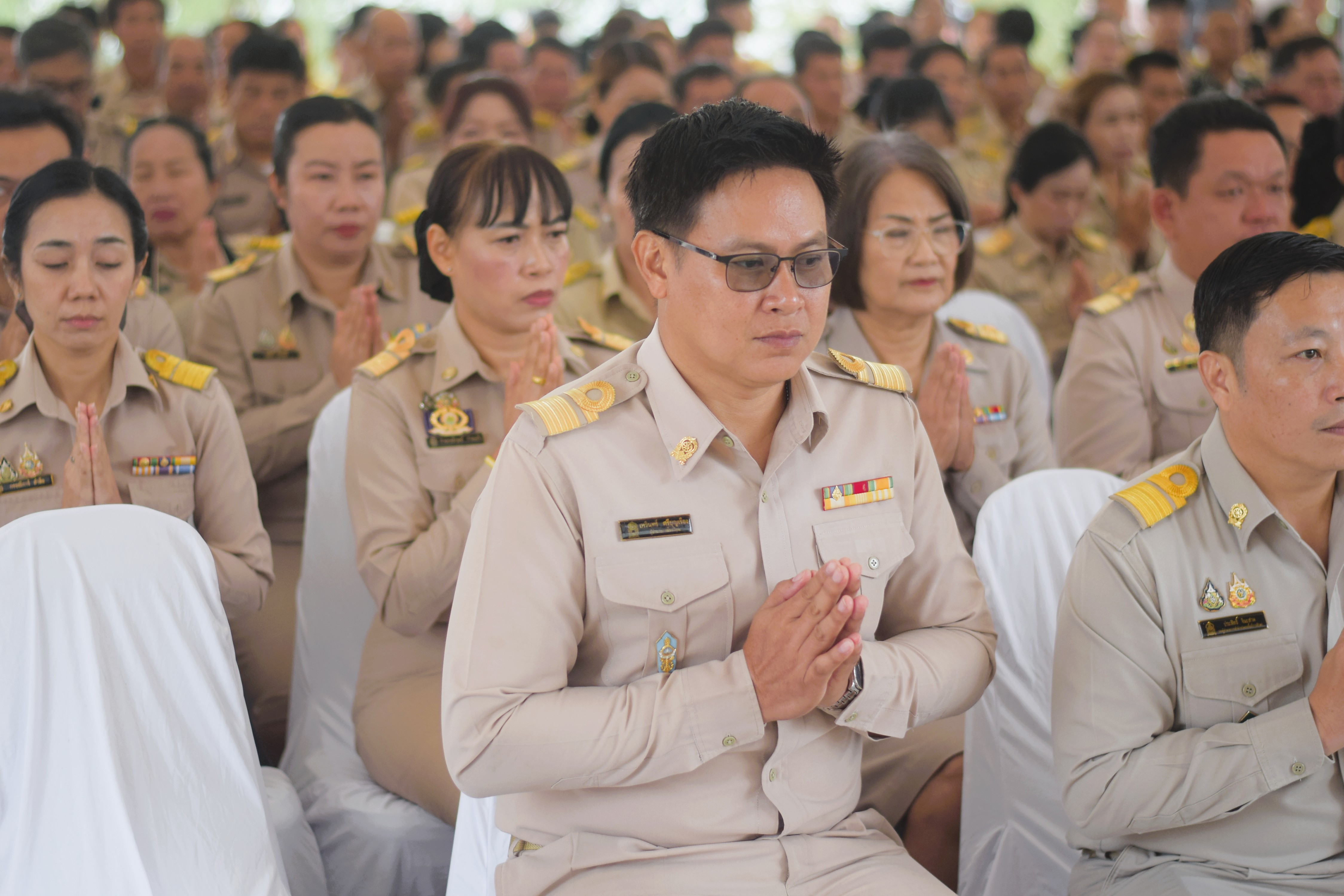 พช.น่าน ร่วมพิธีเปิดศาลาปฏิบัติธรรมพระธรรมจาริก เฉลิมพระเกียรติพระบาทสมเด็จพระเจ้าอยู่หัว เนื่องในโอกาสพระราชพิธีมหามงคลเฉลิมพระชนมพรรษา 6 รอบ 28 กรกฎาคม 2567 โดยโครงการทุนเล่าเรียนหลวงสำหรับพระสงฆ์