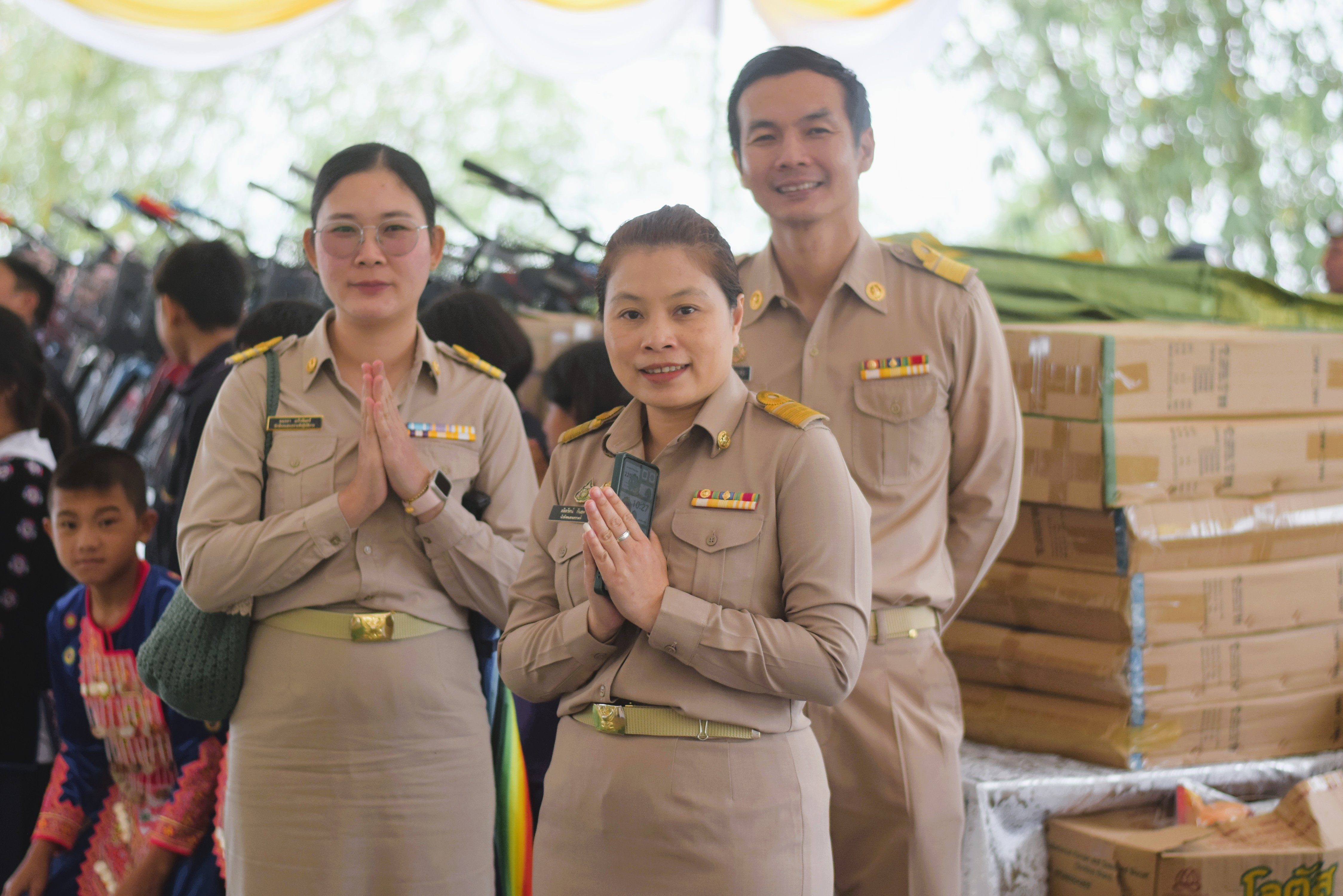 พช.น่าน ร่วมพิธีเปิดศาลาปฏิบัติธรรมพระธรรมจาริก เฉลิมพระเกียรติพระบาทสมเด็จพระเจ้าอยู่หัว เนื่องในโอกาสพระราชพิธีมหามงคลเฉลิมพระชนมพรรษา 6 รอบ 28 กรกฎาคม 2567 โดยโครงการทุนเล่าเรียนหลวงสำหรับพระสงฆ์