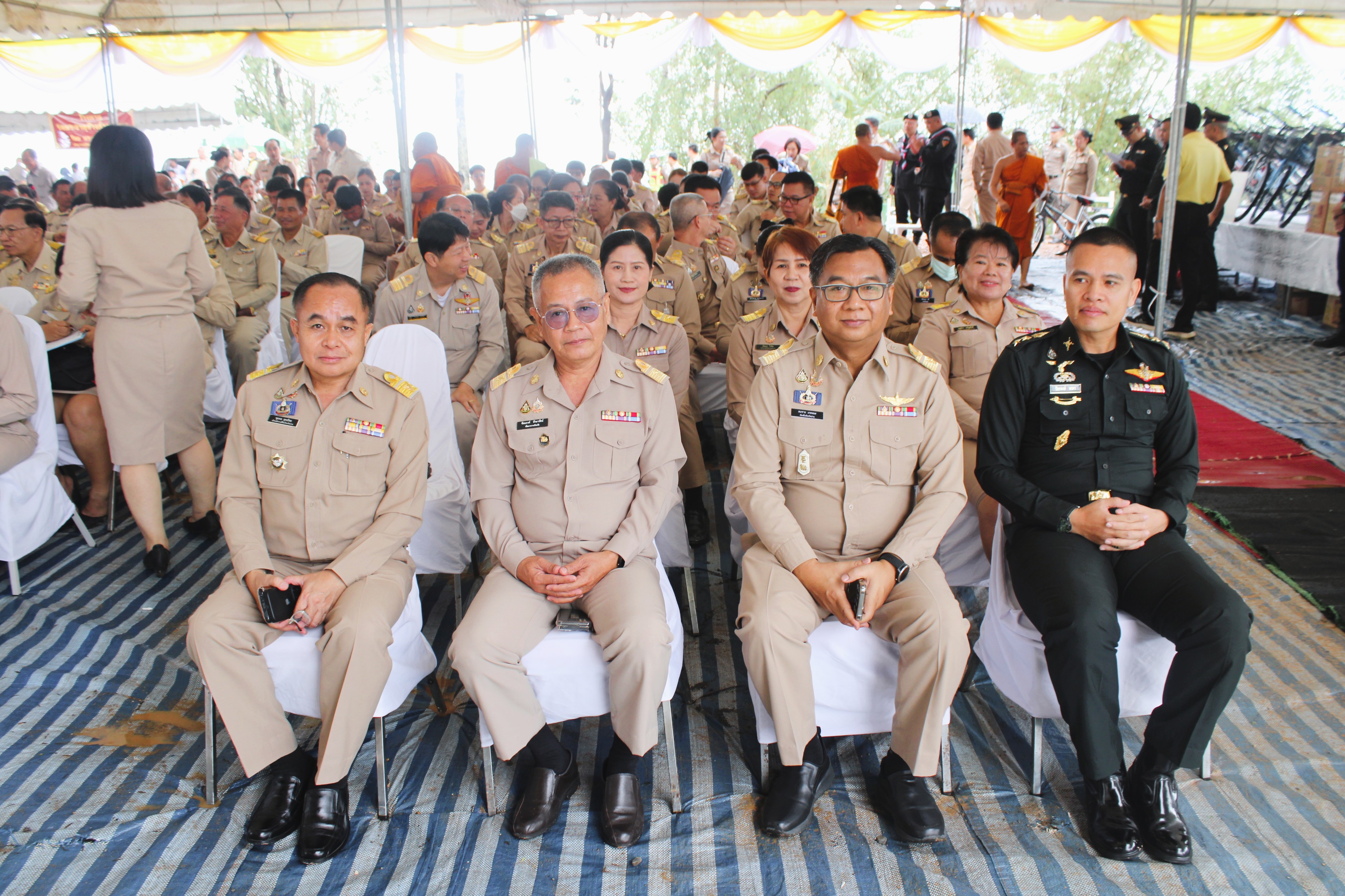 พช.น่าน ร่วมพิธีเปิดศาลาปฏิบัติธรรมพระธรรมจาริก เฉลิมพระเกียรติพระบาทสมเด็จพระเจ้าอยู่หัว เนื่องในโอกาสพระราชพิธีมหามงคลเฉลิมพระชนมพรรษา 6 รอบ 28 กรกฎาคม 2567 โดยโครงการทุนเล่าเรียนหลวงสำหรับพระสงฆ์