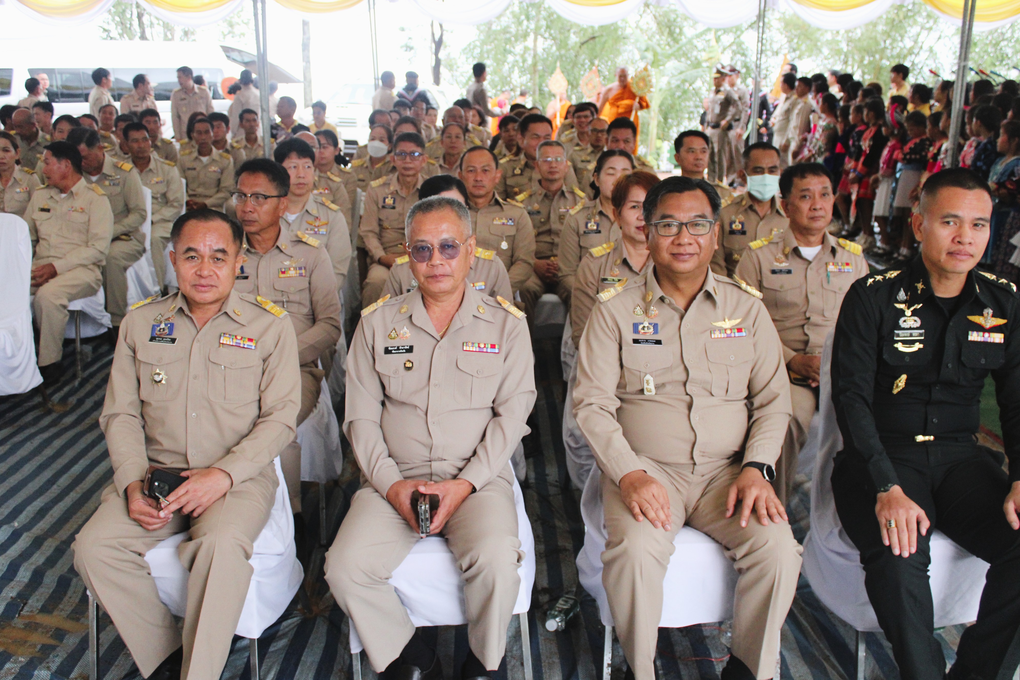 พช.น่าน ร่วมพิธีเปิดศาลาปฏิบัติธรรมพระธรรมจาริก เฉลิมพระเกียรติพระบาทสมเด็จพระเจ้าอยู่หัว เนื่องในโอกาสพระราชพิธีมหามงคลเฉลิมพระชนมพรรษา 6 รอบ 28 กรกฎาคม 2567 โดยโครงการทุนเล่าเรียนหลวงสำหรับพระสงฆ์