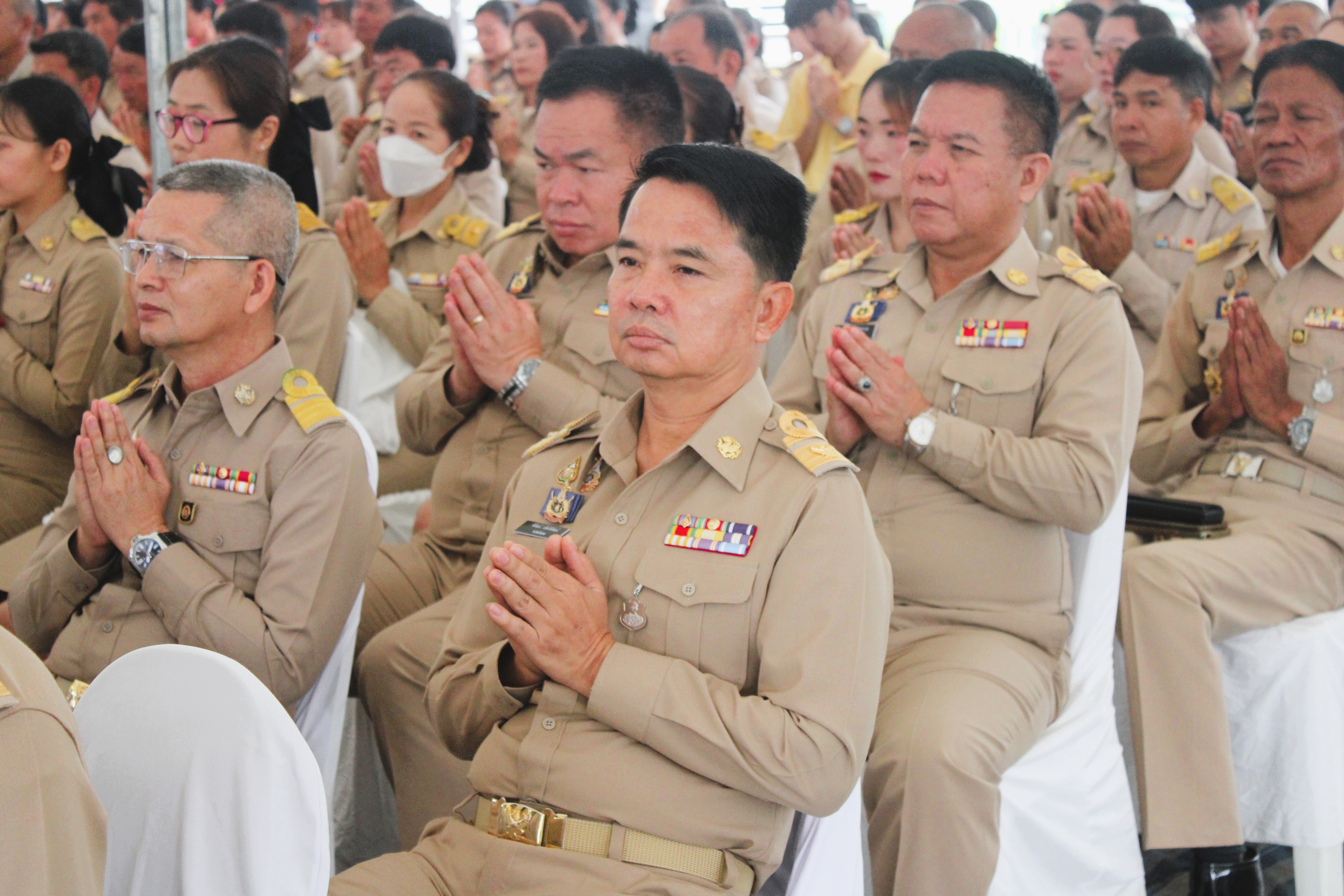 พช.น่าน ร่วมพิธีเปิดศาลาปฏิบัติธรรมพระธรรมจาริก เฉลิมพระเกียรติพระบาทสมเด็จพระเจ้าอยู่หัว เนื่องในโอกาสพระราชพิธีมหามงคลเฉลิมพระชนมพรรษา 6 รอบ 28 กรกฎาคม 2567 โดยโครงการทุนเล่าเรียนหลวงสำหรับพระสงฆ์