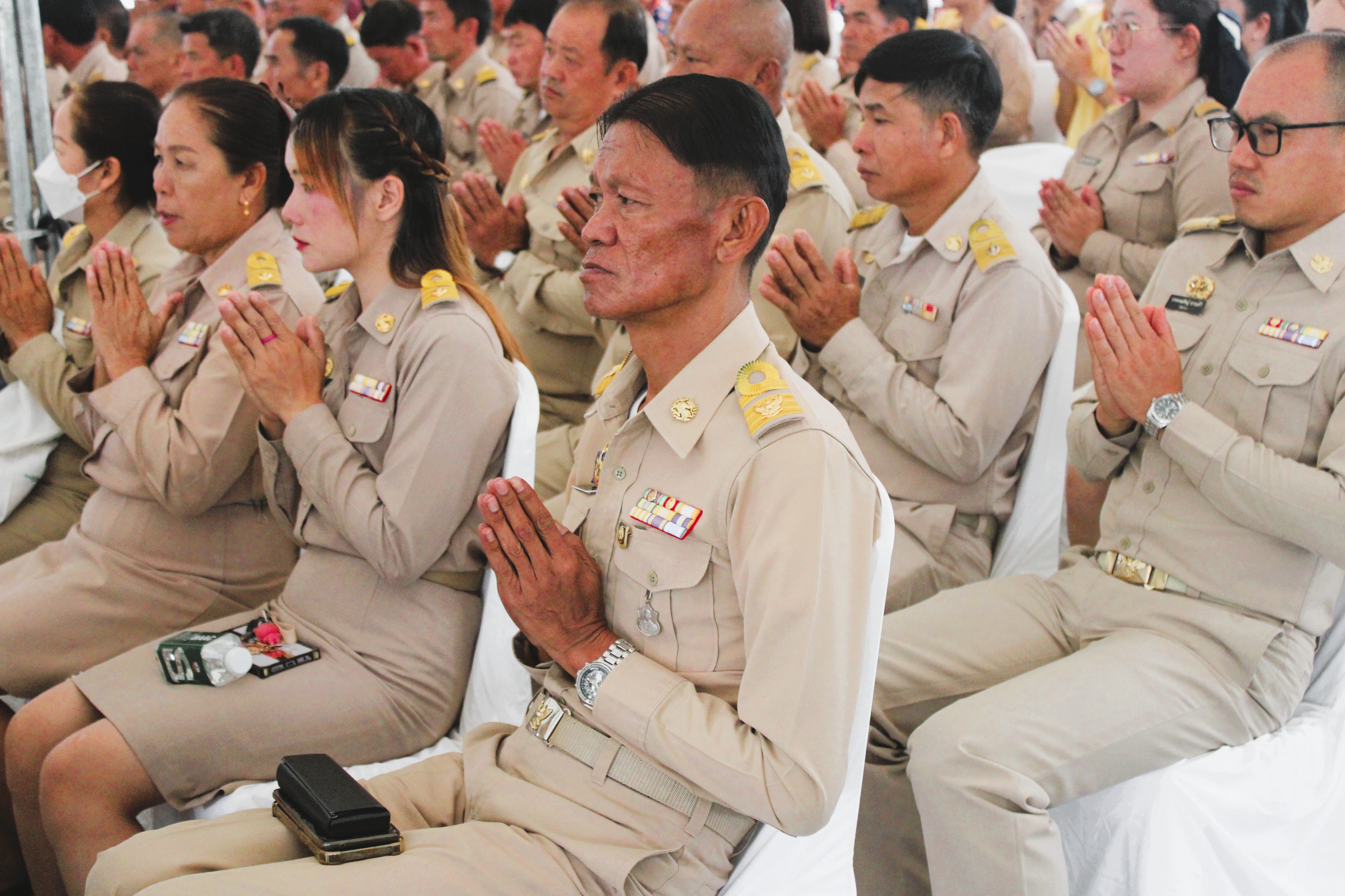 พช.น่าน ร่วมพิธีเปิดศาลาปฏิบัติธรรมพระธรรมจาริก เฉลิมพระเกียรติพระบาทสมเด็จพระเจ้าอยู่หัว เนื่องในโอกาสพระราชพิธีมหามงคลเฉลิมพระชนมพรรษา 6 รอบ 28 กรกฎาคม 2567 โดยโครงการทุนเล่าเรียนหลวงสำหรับพระสงฆ์