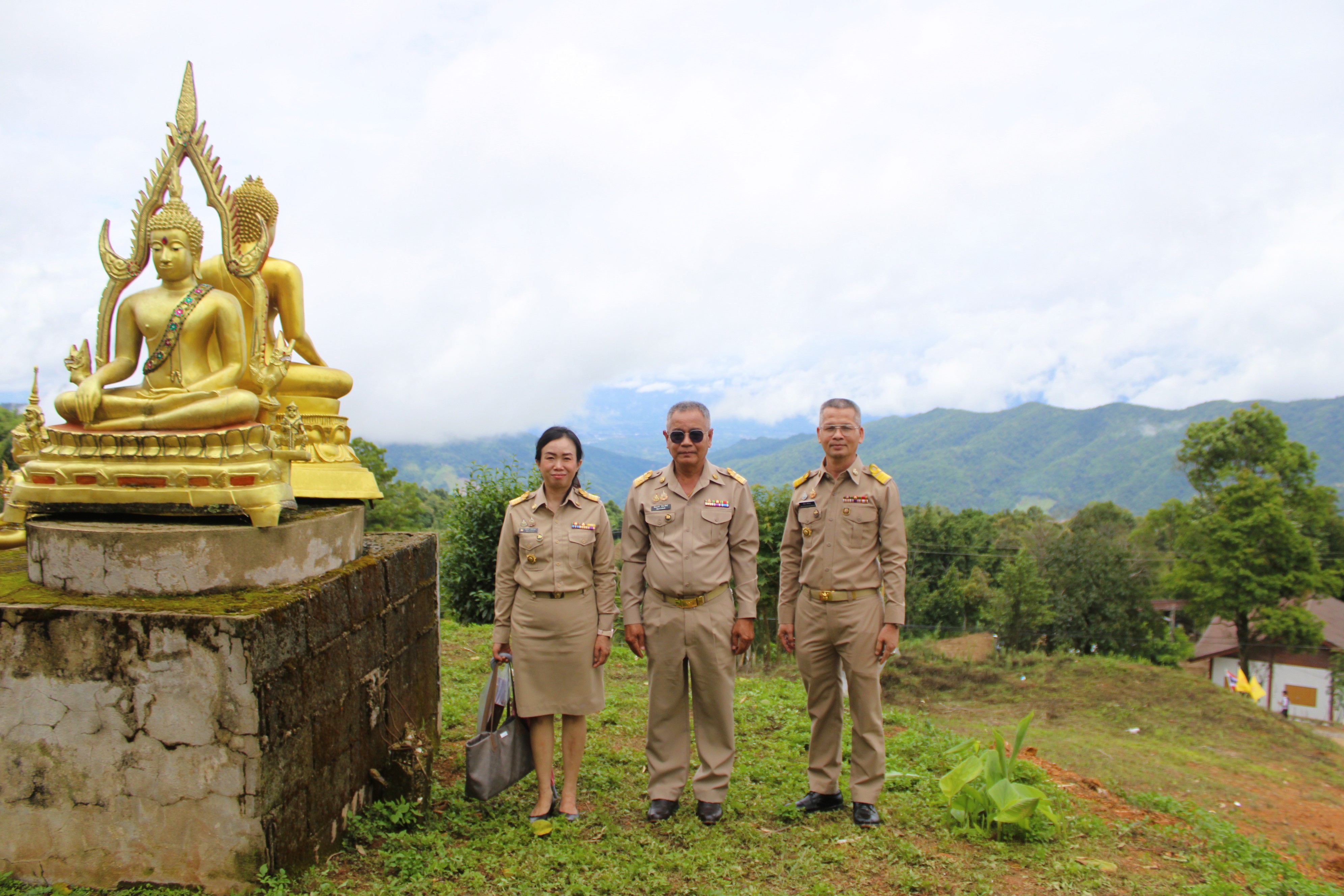 พช.น่าน ร่วมพิธีเปิดศาลาปฏิบัติธรรมพระธรรมจาริก เฉลิมพระเกียรติพระบาทสมเด็จพระเจ้าอยู่หัว เนื่องในโอกาสพระราชพิธีมหามงคลเฉลิมพระชนมพรรษา 6 รอบ 28 กรกฎาคม 2567 โดยโครงการทุนเล่าเรียนหลวงสำหรับพระสงฆ์