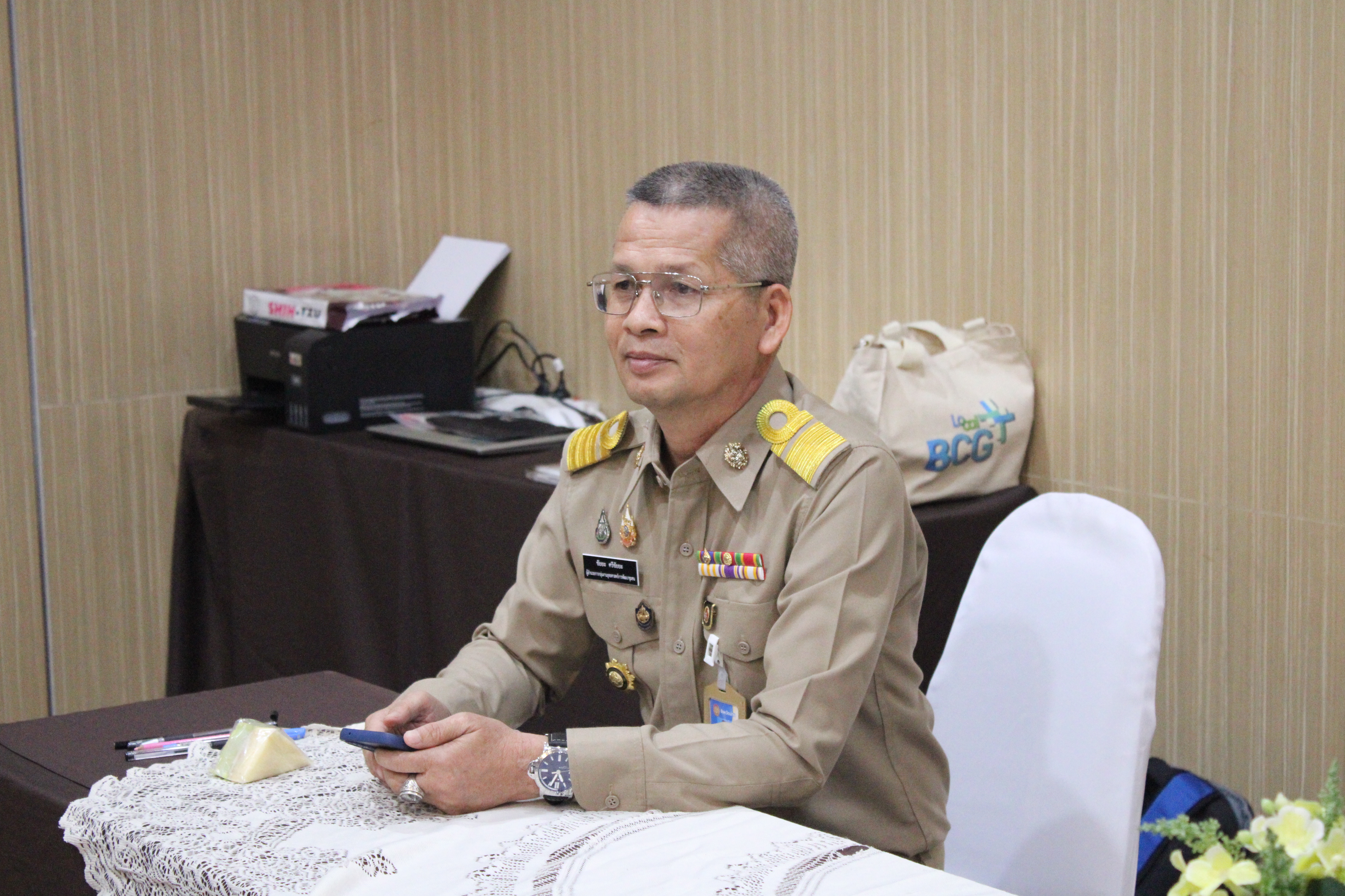 พช.น่าน จัดกิจกรรมคัดเลือกผลิตภัณฑ์ OTOP เด่น เตรียมพร้อมสู่เวทีระดับประเทศ ในโครงการ KBO จังหวัดน่าน ประจำปี 2568