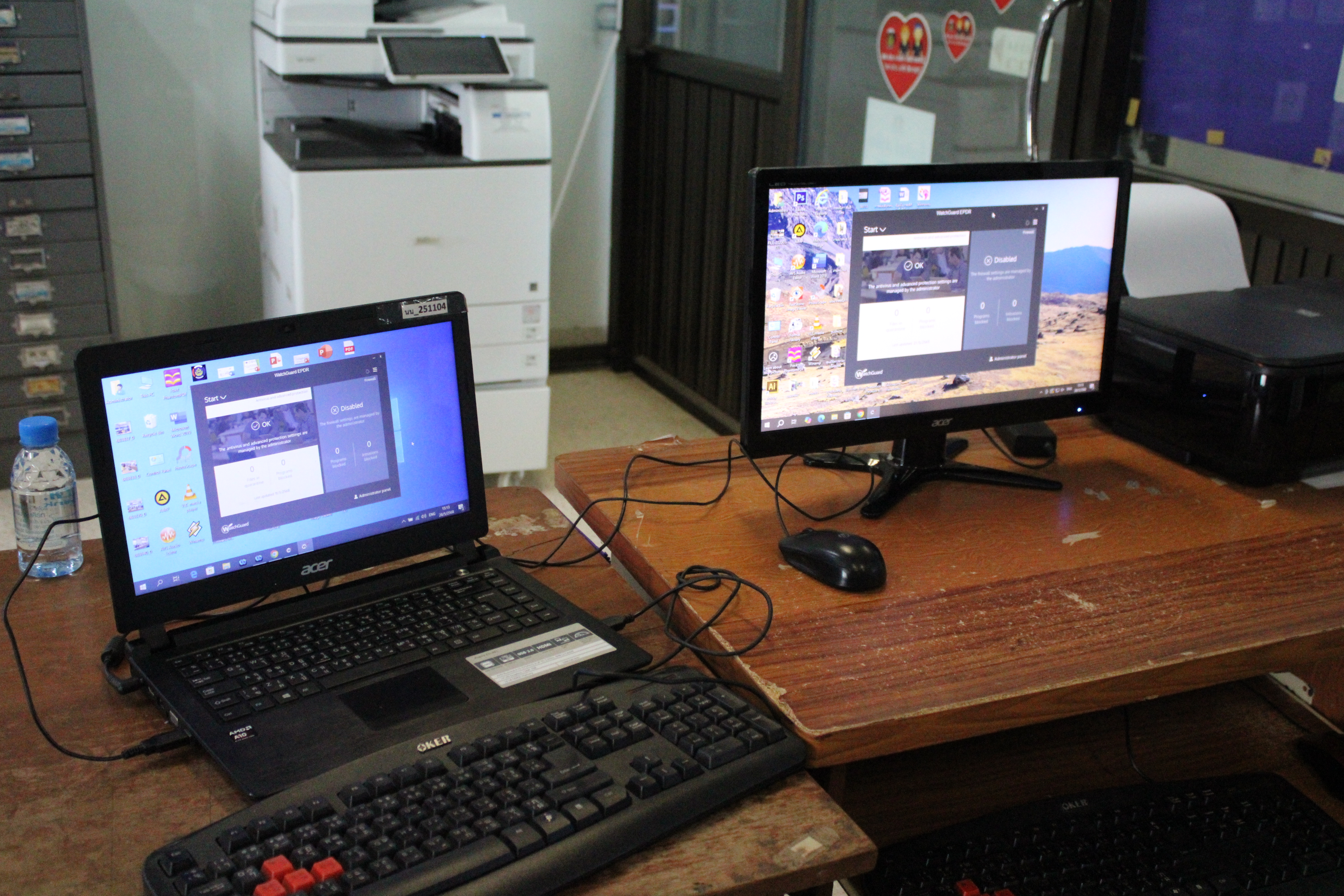 พช.น่าน ลงพื้นที่อำเภอ สนับสนุนติดตั้งโปรแกรมป้องกันไวรัส คุ้มครองระบบสารสนเทศในงานพัฒนาชุมชน