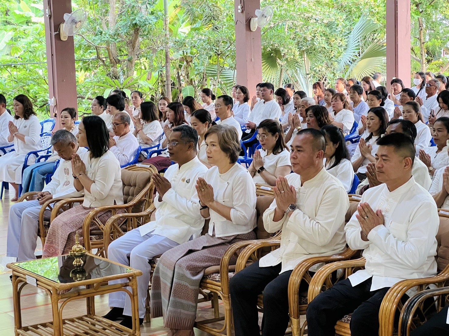 พช.น่าน ร่วมพิธีทำบุญวันวิสาขบูชา ประจำปี 2568 ร่วมสืบสานพระธรรมคำสอน ณ วัดป่านันทบุรีญาณสังวราราม