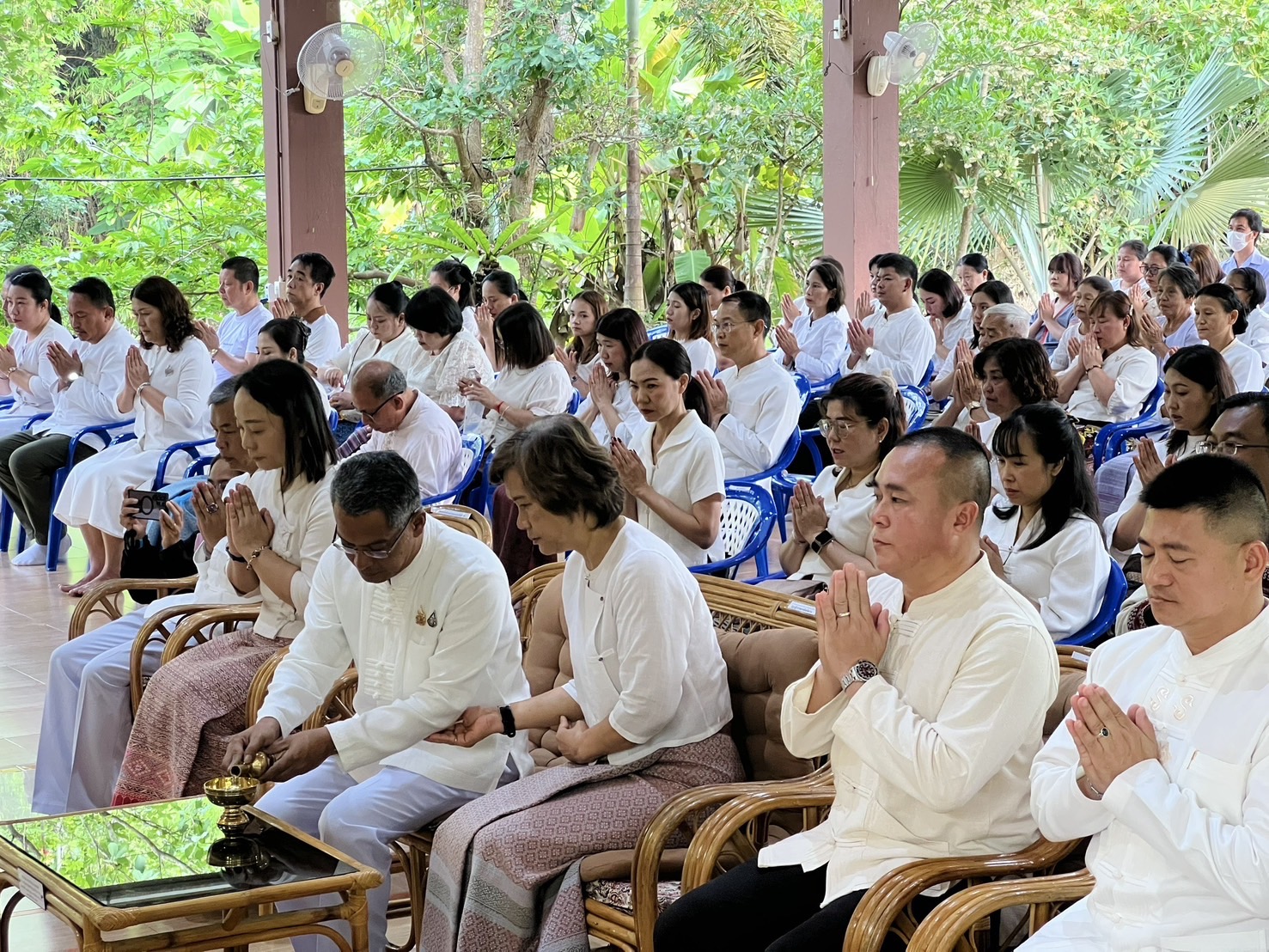 พช.น่าน ร่วมพิธีทำบุญวันวิสาขบูชา ประจำปี 2568 ร่วมสืบสานพระธรรมคำสอน ณ วัดป่านันทบุรีญาณสังวราราม