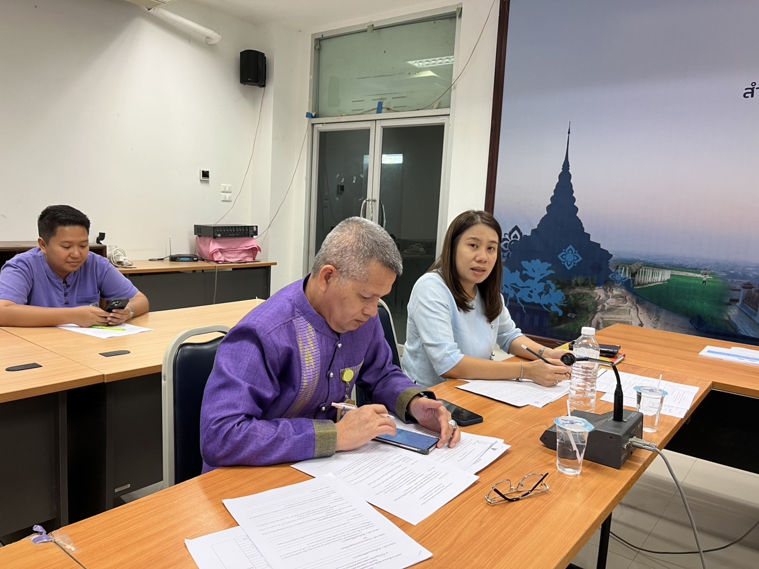 #น่านไม่เนิบ #NAN3FAST พช.น่าน ประชุมผู้อำนวยการกลุ่มงาน และนักวิชาการพัฒนาชุมชน เพื่อวางแผนขับเคลื่อนงานพัฒนาชุมชน ประจำเดือนเมษายน 2568