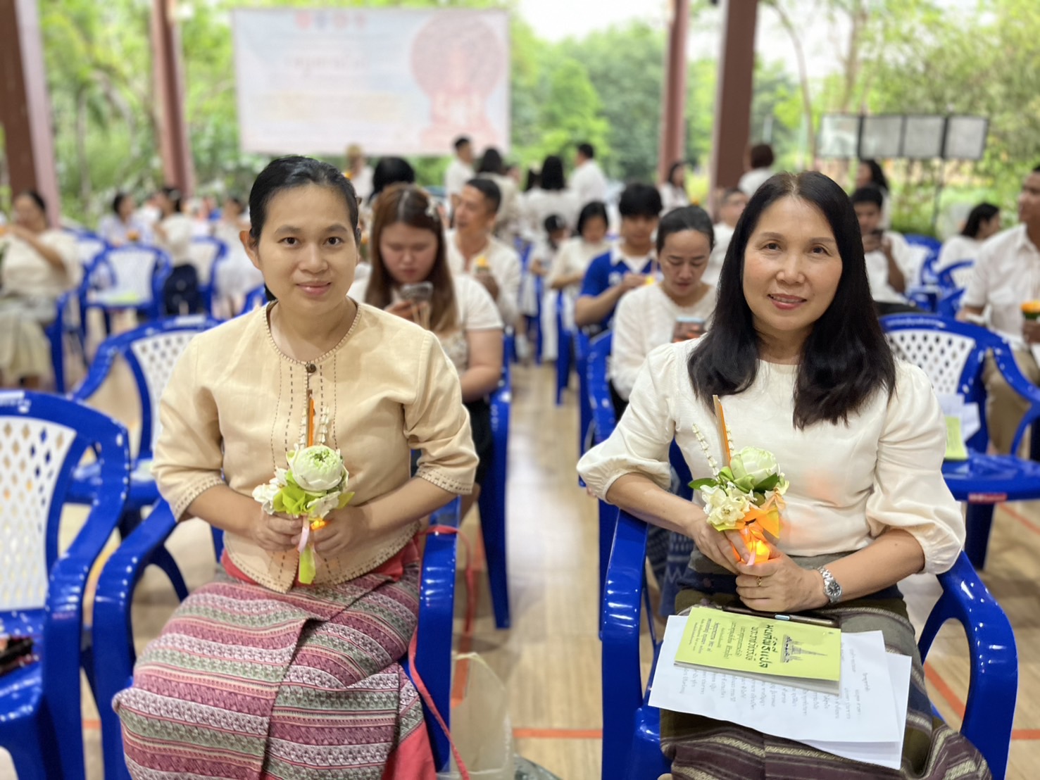 พัฒนาชุมชนน่าน ร่วมพิธีเจริญพระพุทธมนต์และเวียนเทียน เนื่องในวันวิสาขบูชา ประจำปี 2568 ณ วัดป่านันทบุรีญาณสังวราราม