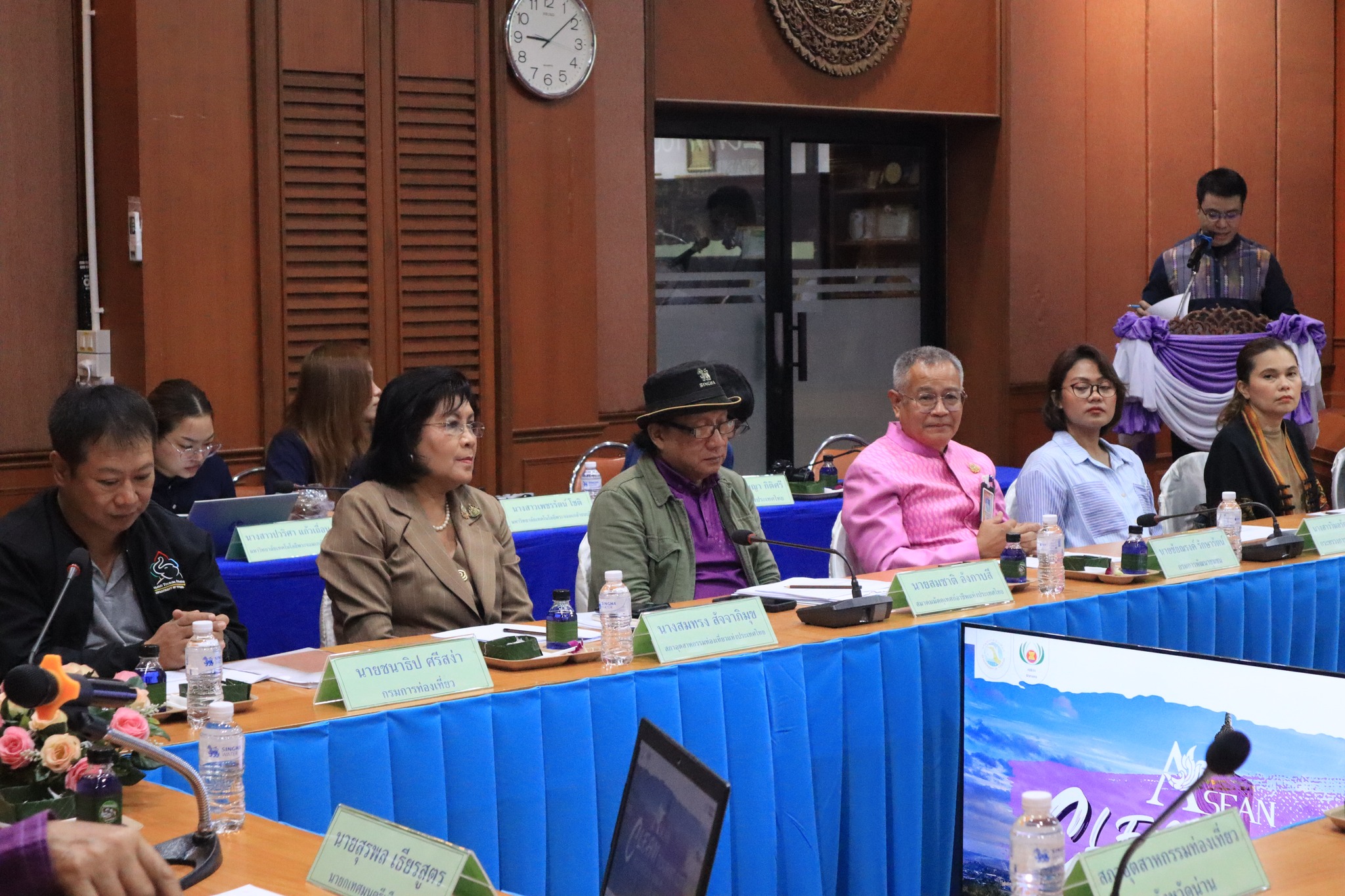 พช.น่าน ร่วมตรวจประเมินรับรองมาตรฐานเมืองท่องเที่ยวสะอาดอาเซียน ASEAN Clean Tourist City Standard ประจำปี พ.ศ.2568 เทศบาลเมืองน่าน