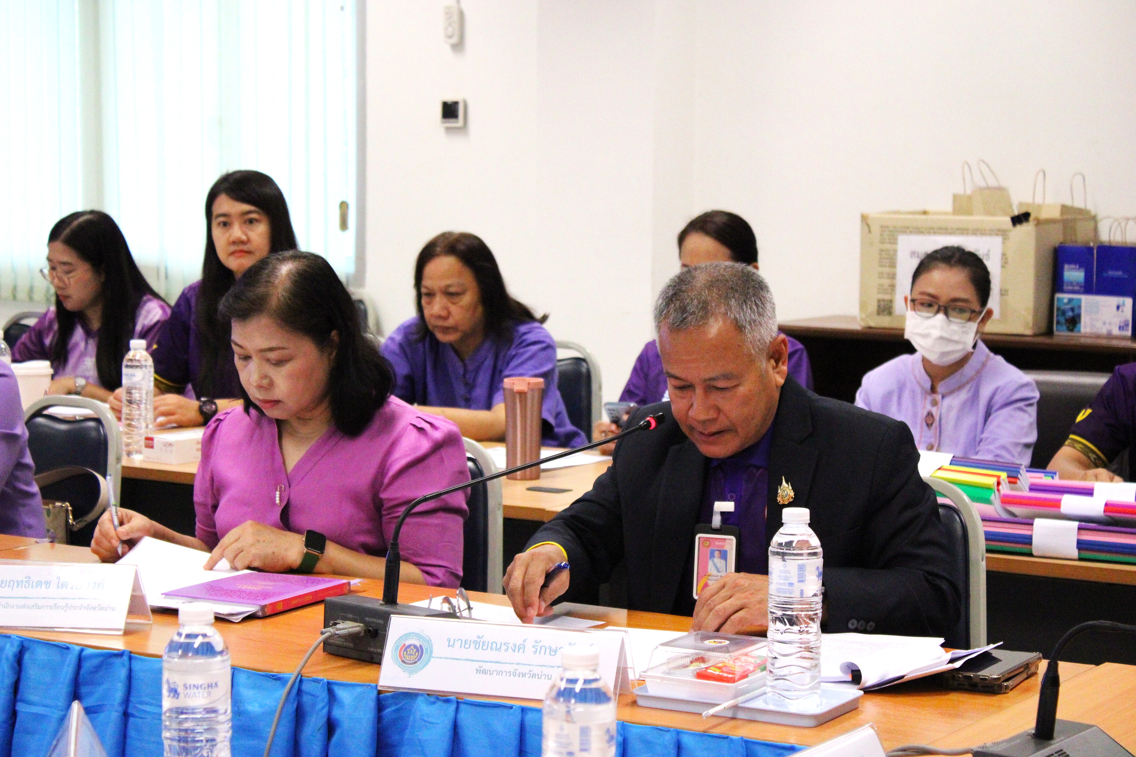 จังหวัดน่านประชุมคณะกรรมการรับรองมาตรฐานการพัฒนาชุมชนระดับจังหวัด ปี 2568 ยกระดับคุณภาพกลุ่ม องค์กร และชุมชนสู่มาตรฐานอย่างยั่งยืน