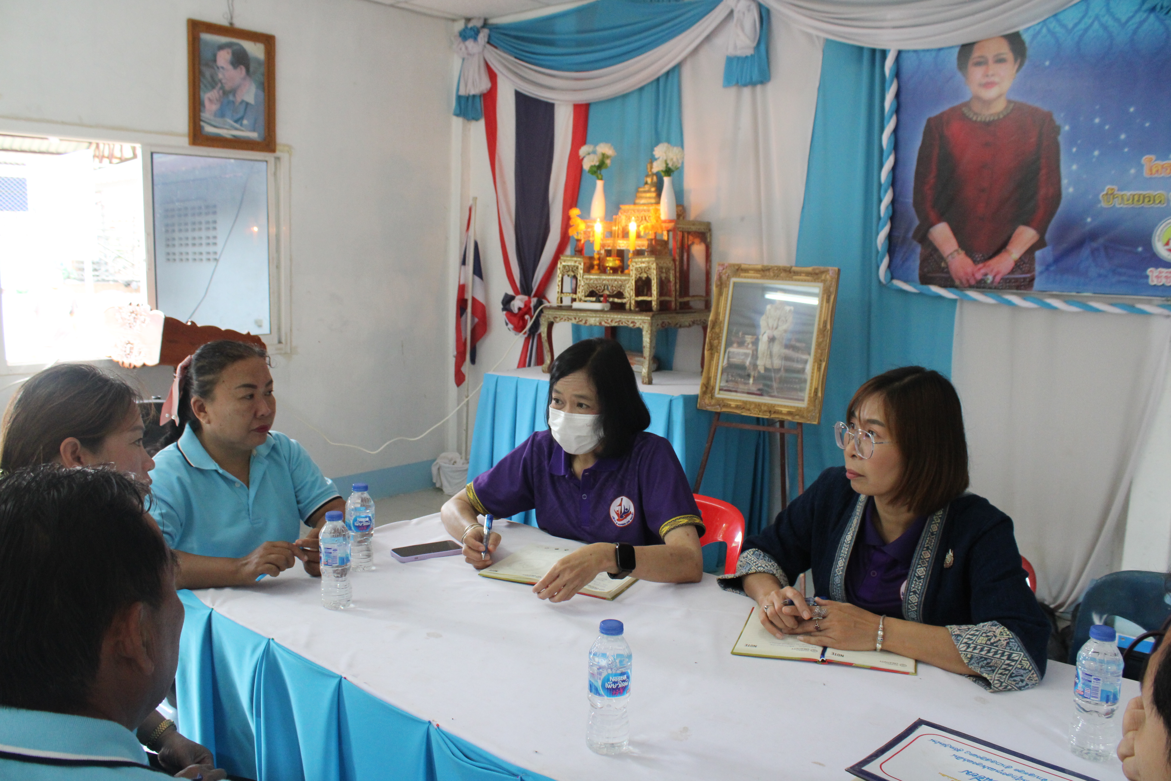 พช.น่าน ลงพื้นที่ติดตามการดำเนินงานกองทุนแม่ของแผ่นดิน บ้านยอด เน้นย้ำการป้องกันยาเสพติด