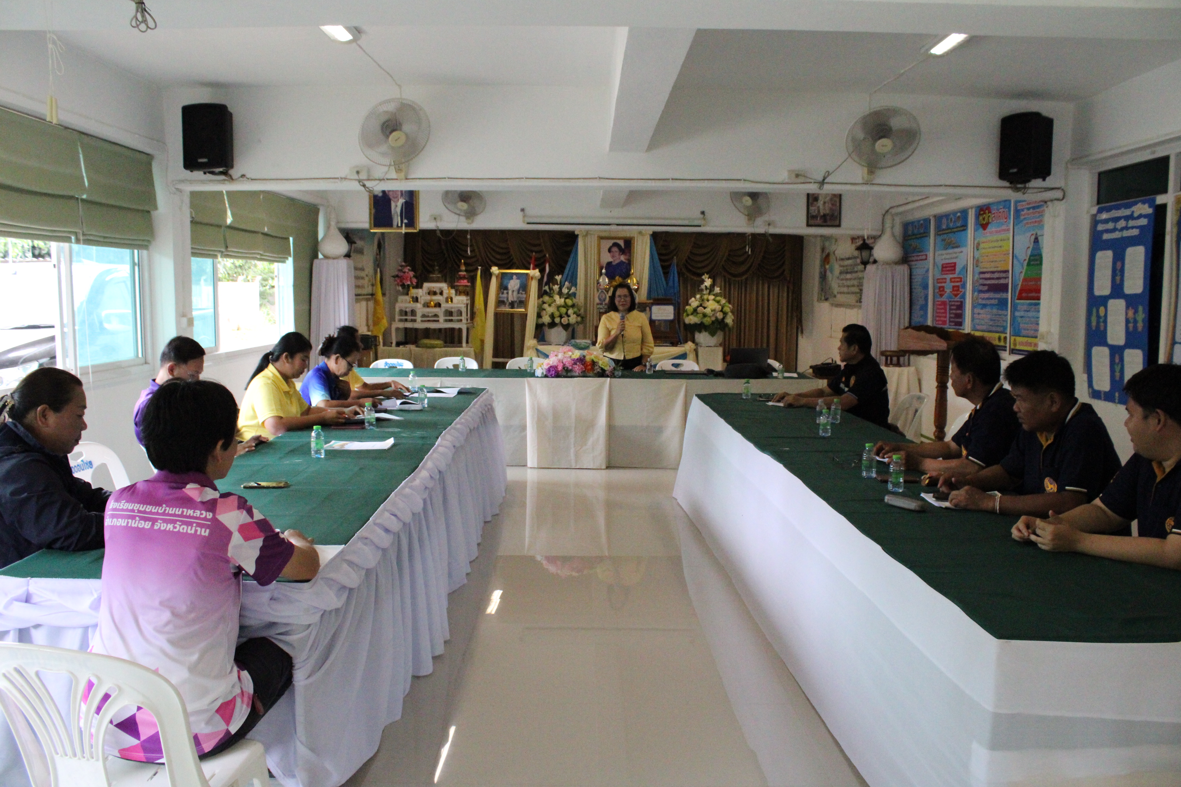 พช.น่าน ประชุมขับเคลื่อนศูนย์สารสนเทศต้นแบบ หนุนตำบลนาน้อย ใช้ข้อมูลจริงพัฒนาคุณภาพชีวิตคนในพื้นที่